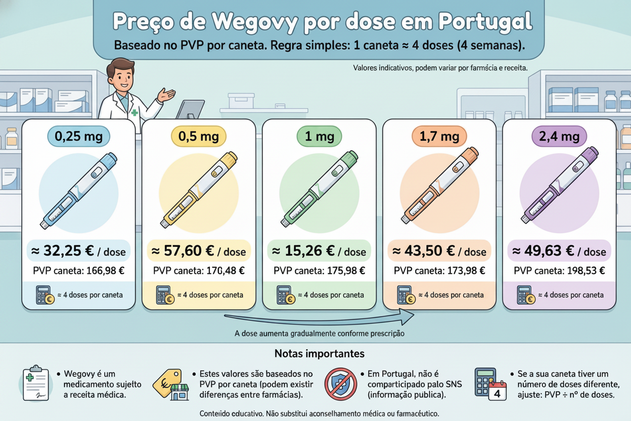 wegovy preço dose