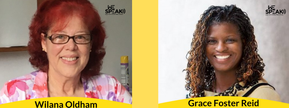Wilana Oldham and Grace Foster Reid
