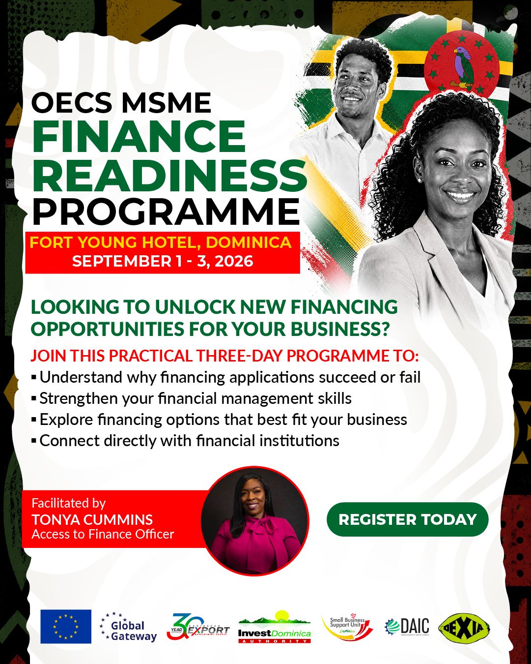 OECS MSME Finance Readiness Programme Flyer