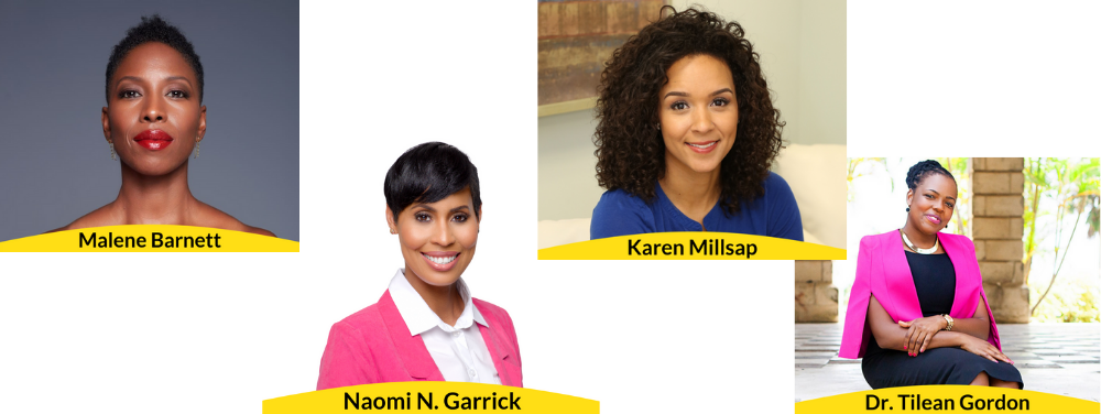 Malene Barnett, Naomi Garrick, Karen Millsap, Dr Tilean Gordon