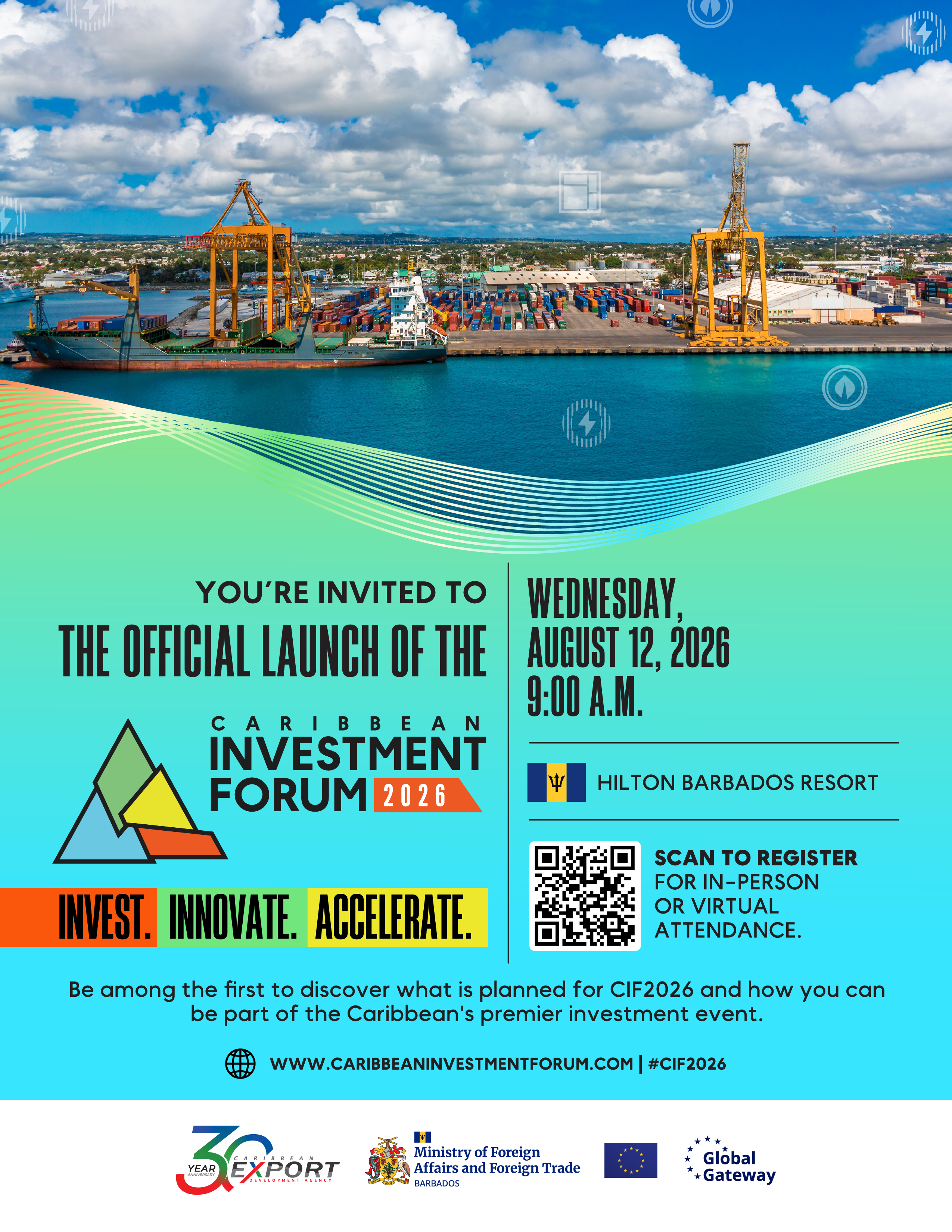 CIF Launch Invitation Flyer