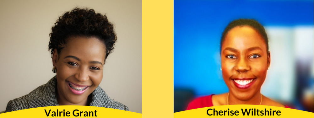 Valrie Grant and Cherise Wiltshire