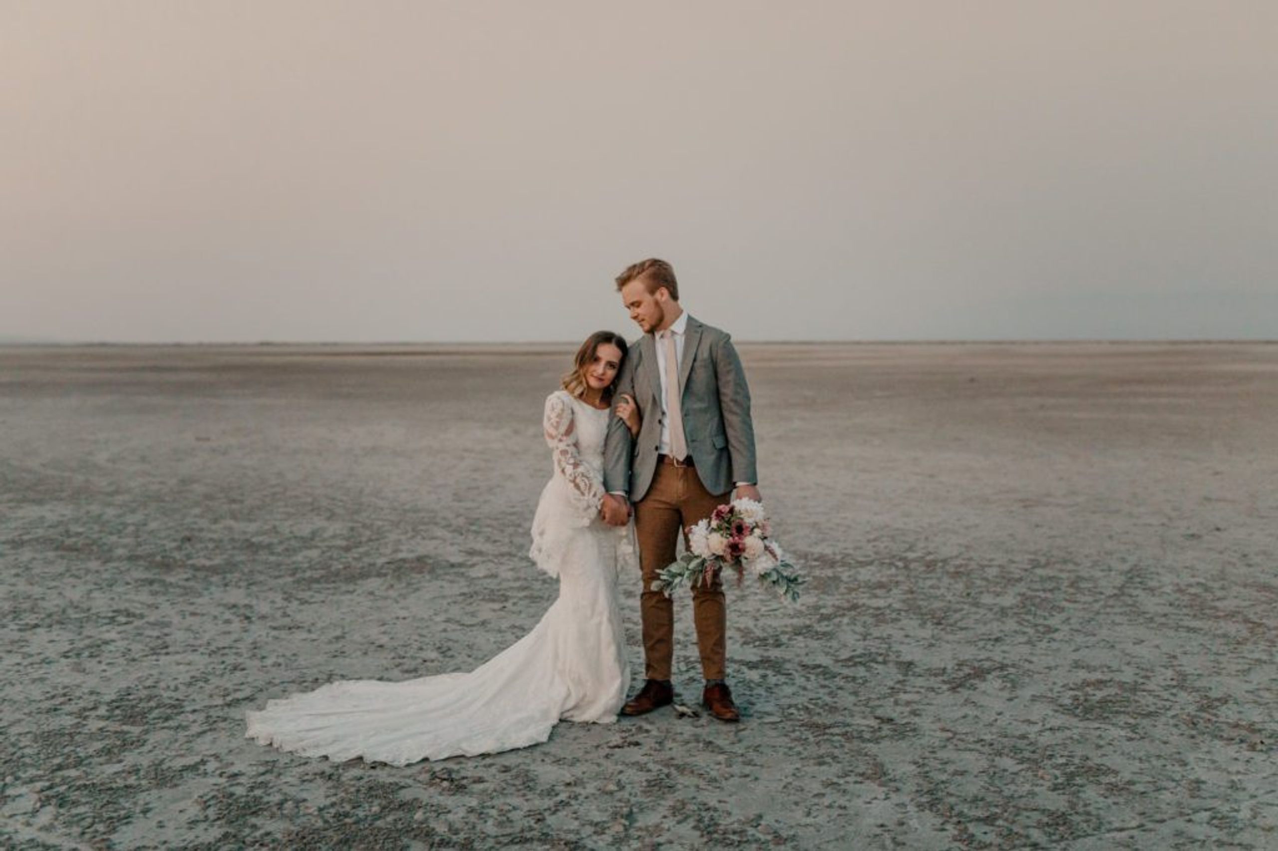 great saltair salt flats utah elopement photography