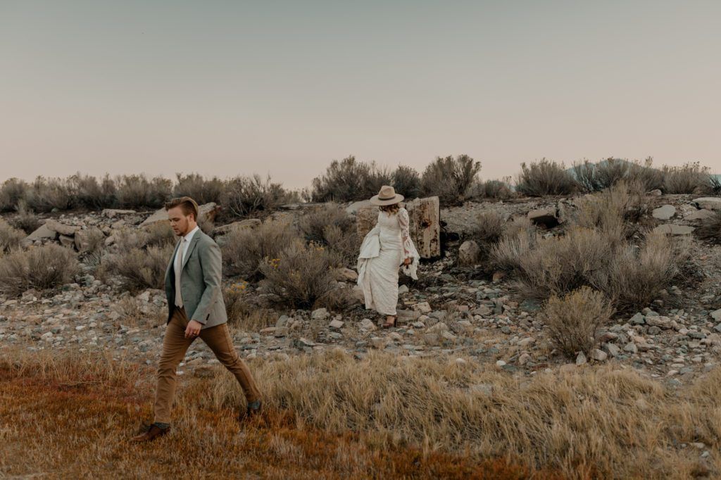 great saltair salt flats utah elopement photography