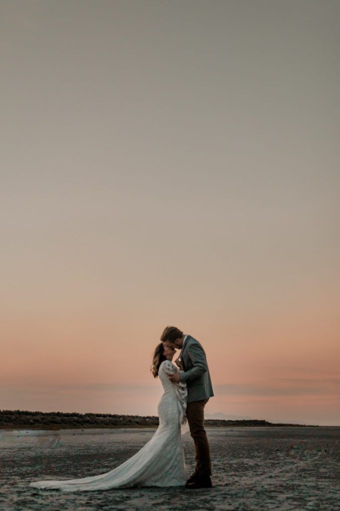 great saltair salt flats utah elopement photography