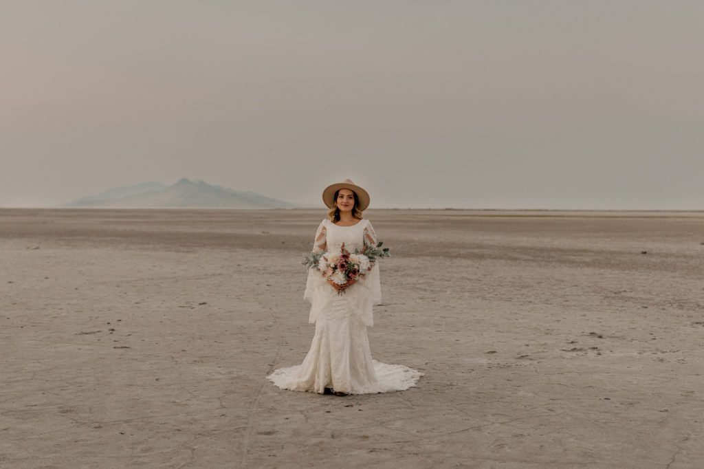 great saltair salt flats utah elopement photography