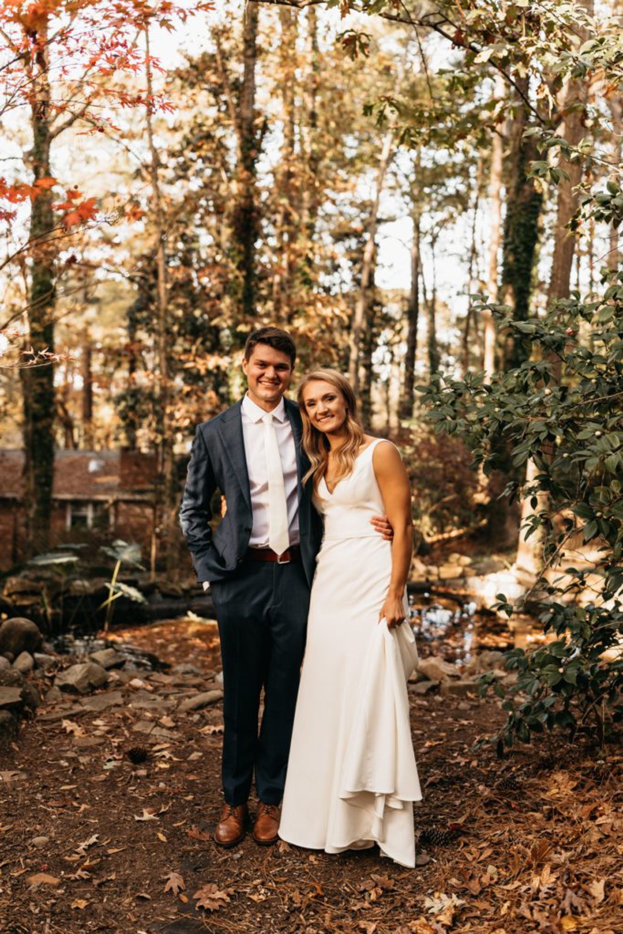atlanta treehouse elopement microwedding airbnb photography