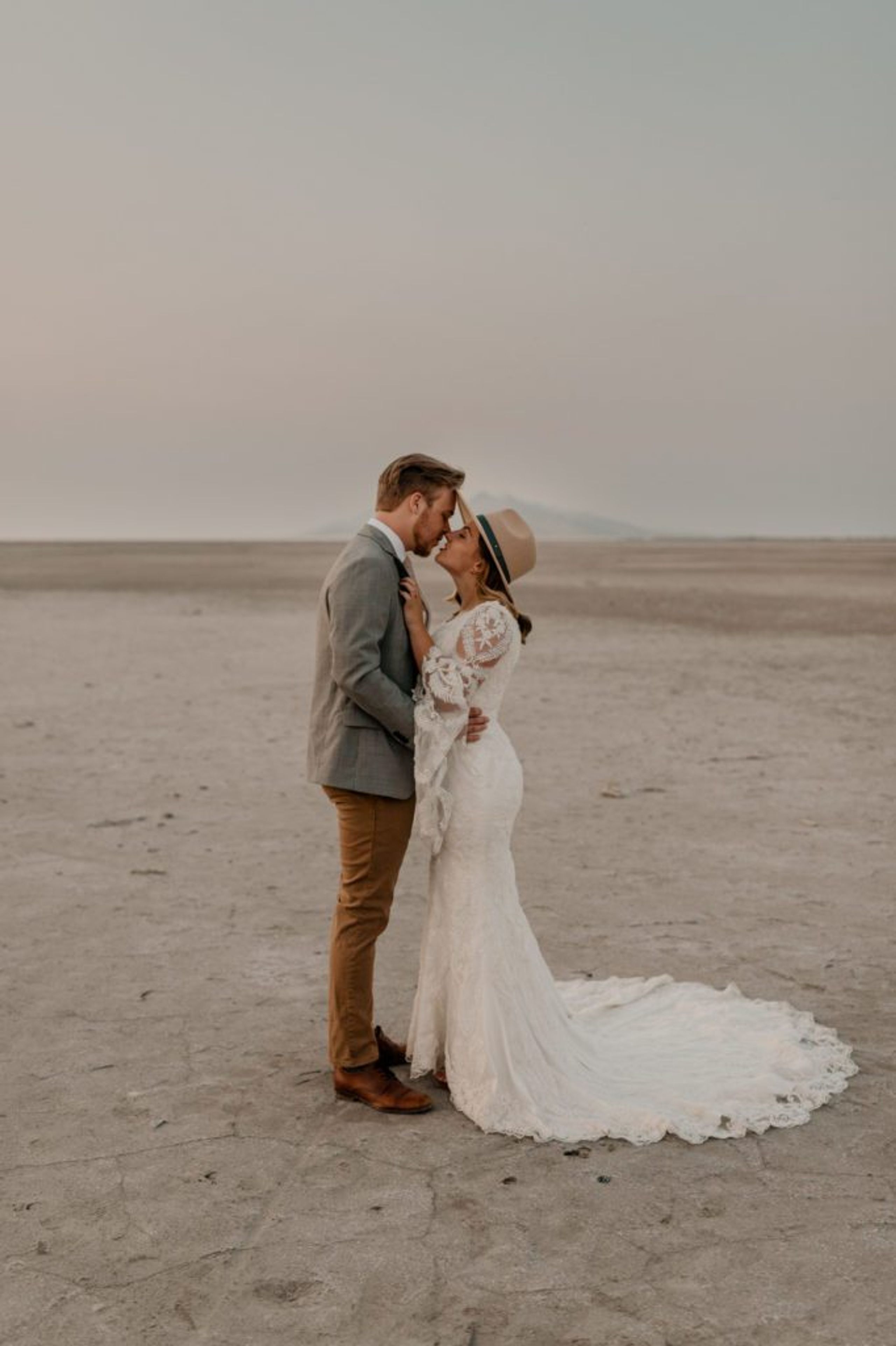 great saltair salt flats utah elopement photography