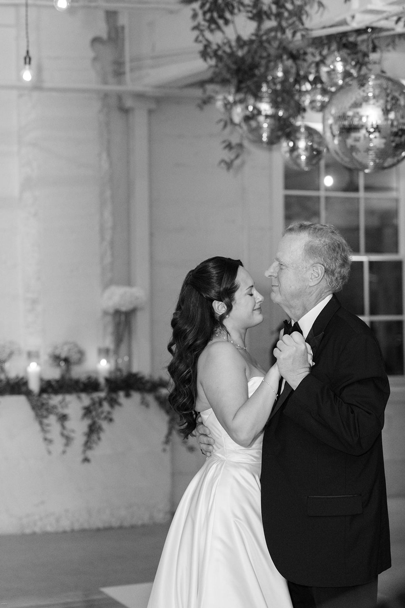 Candid wedding moment, Upstairs Atlanta