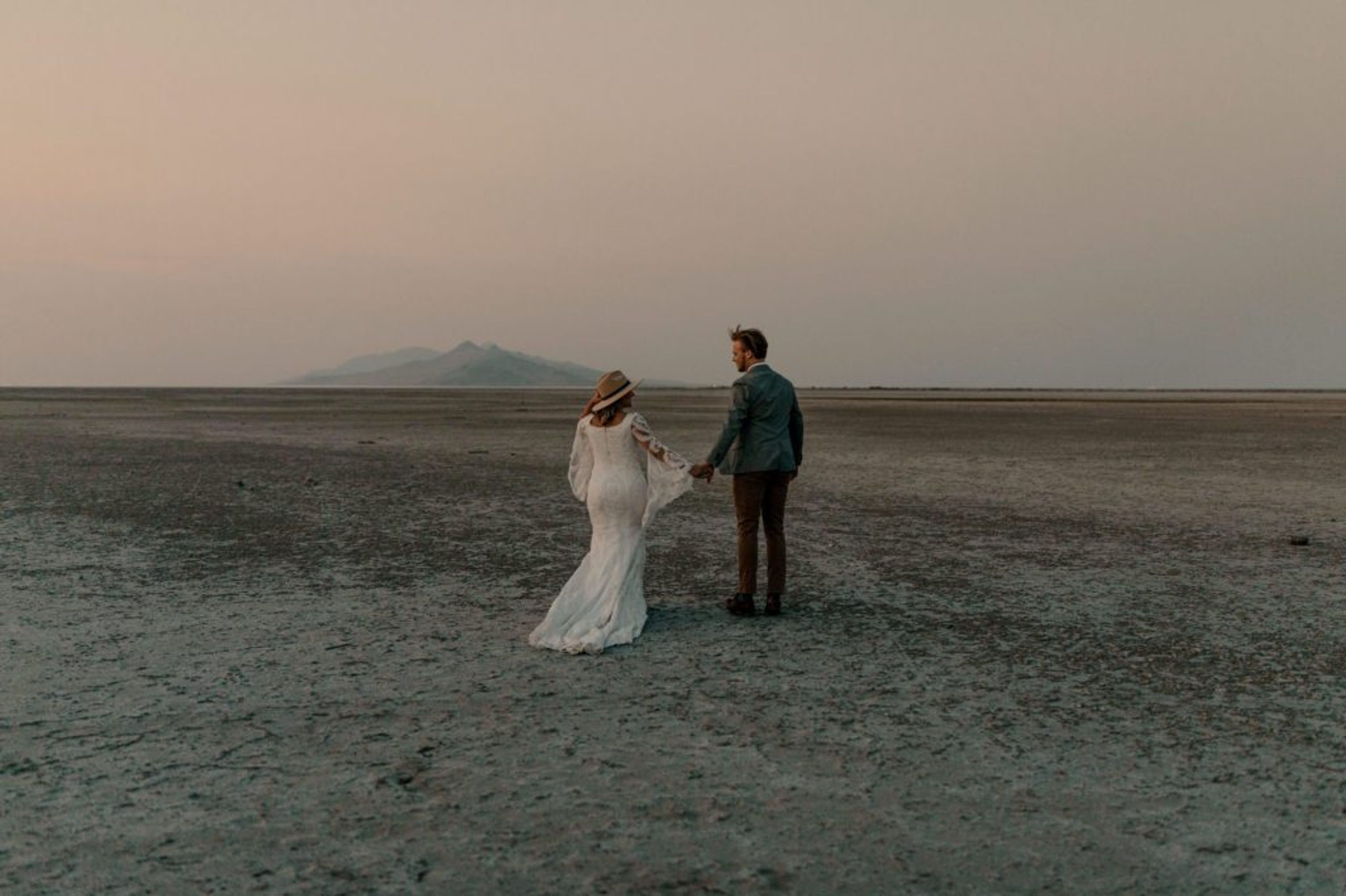 great saltair salt flats utah elopement photography