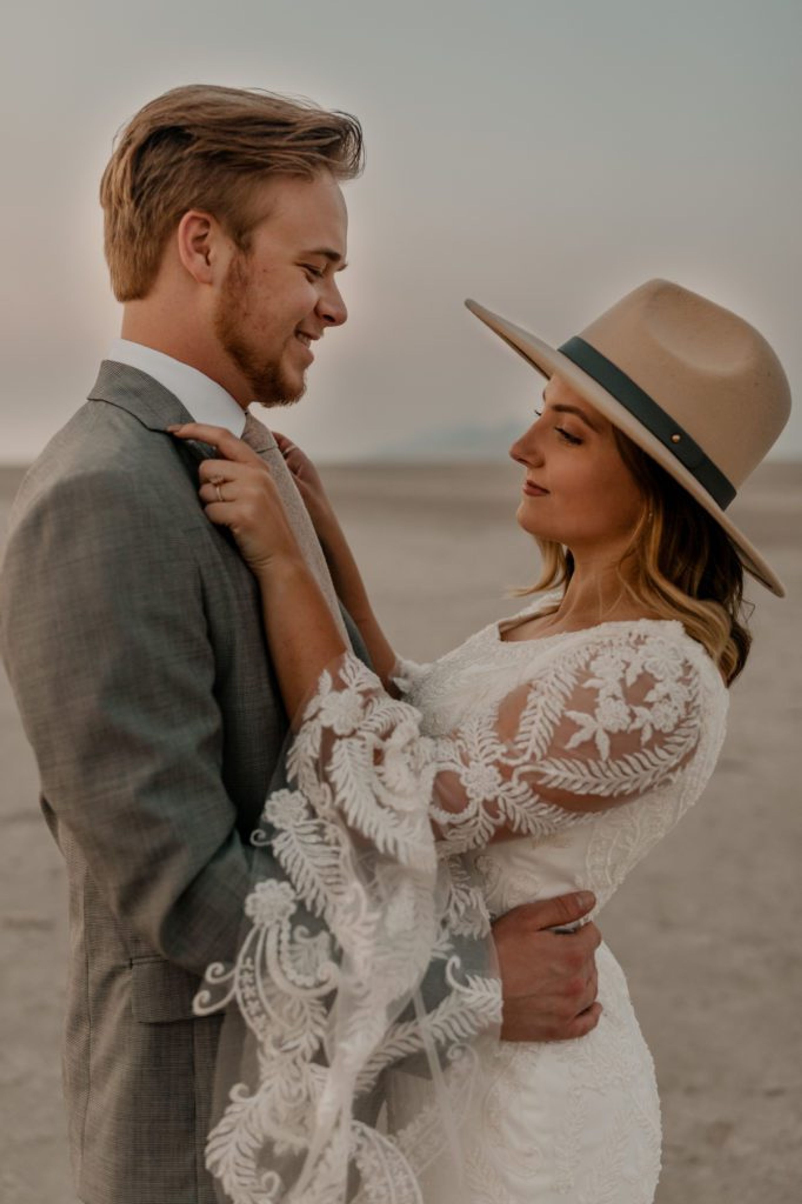 great saltair salt flats utah elopement photography