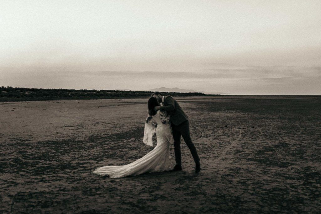 great saltair salt flats utah elopement photography