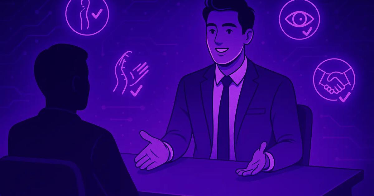 Sign Language Interview 8 Tips for Powerful Body Language for Interviews in 2026 | AiApply Blog