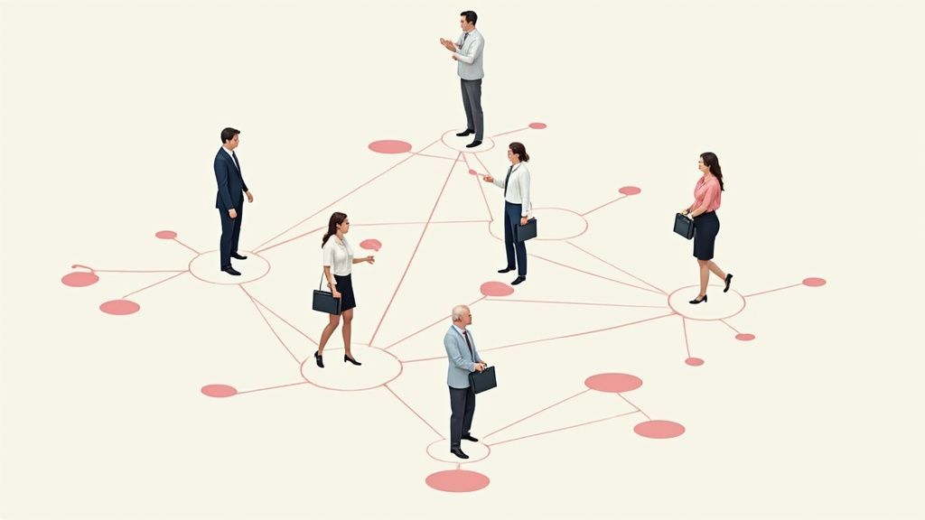 A professional's LinkedIn profile showing a clear headline, summary, and experience section.