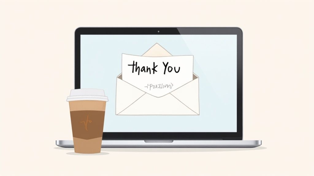 The Standard Thank You Follow-Up