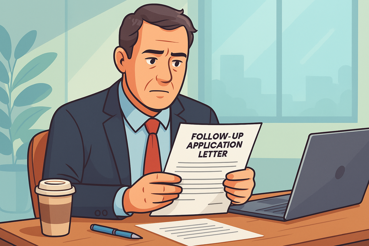 Follow-up application letter