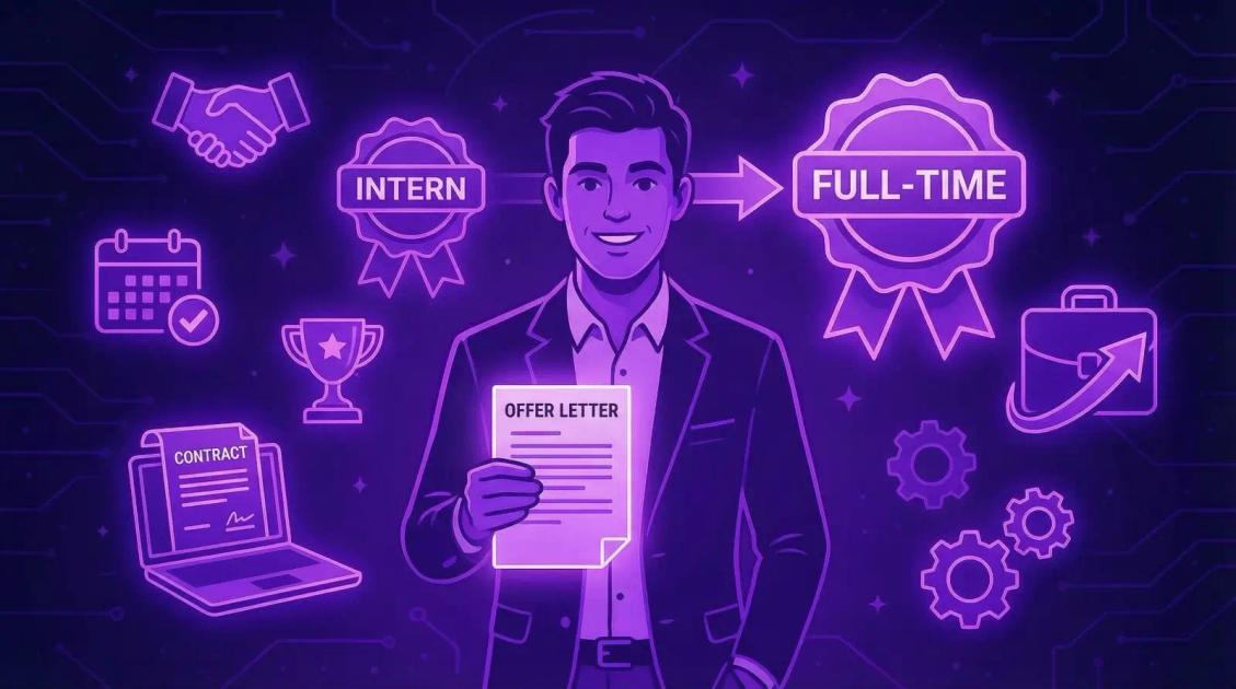Turn Your Internship Into a Full-Time Job Offer (2026) | AiApply Blog