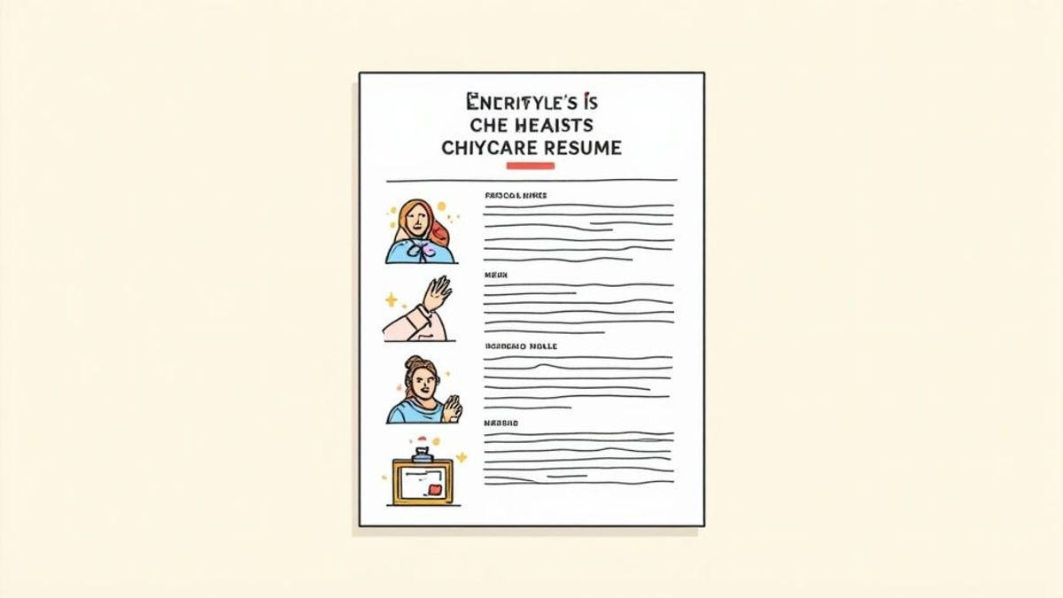 The Entry-Level Childcare Resume