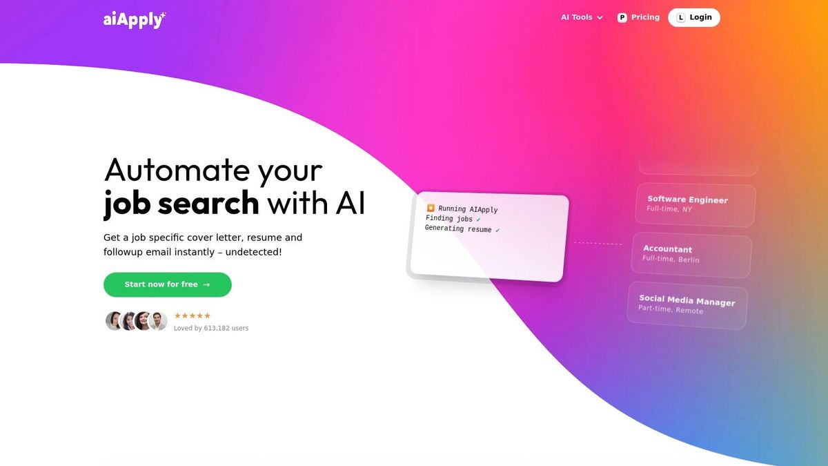 Automate job search with AI