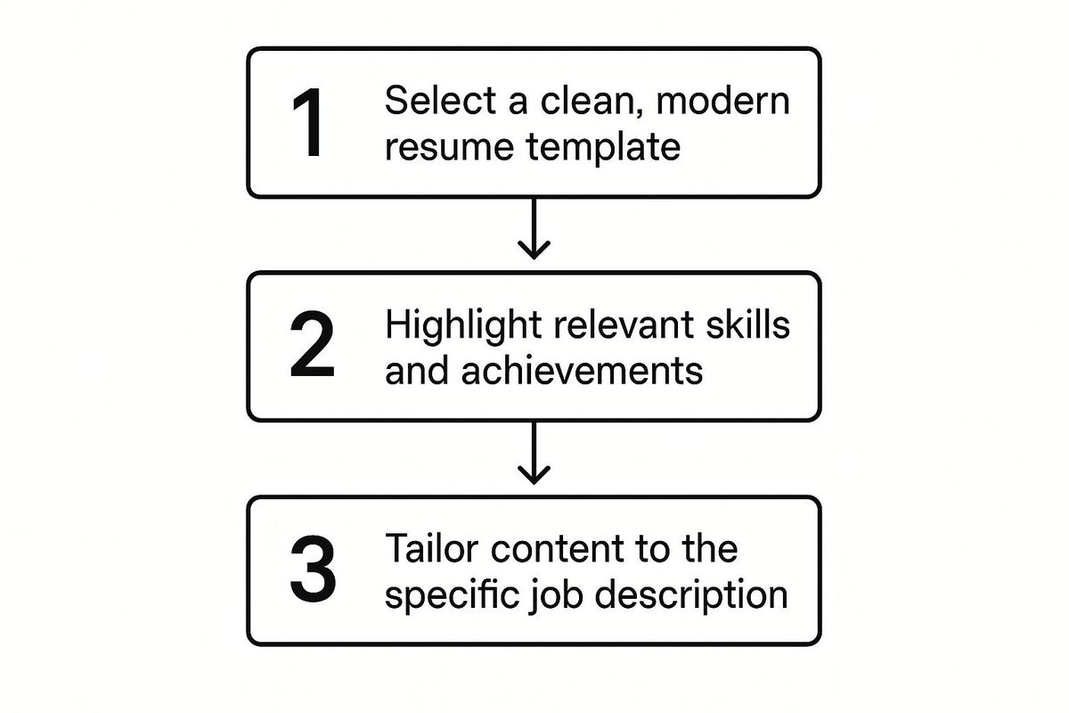 Infographic about entry level interview preparation