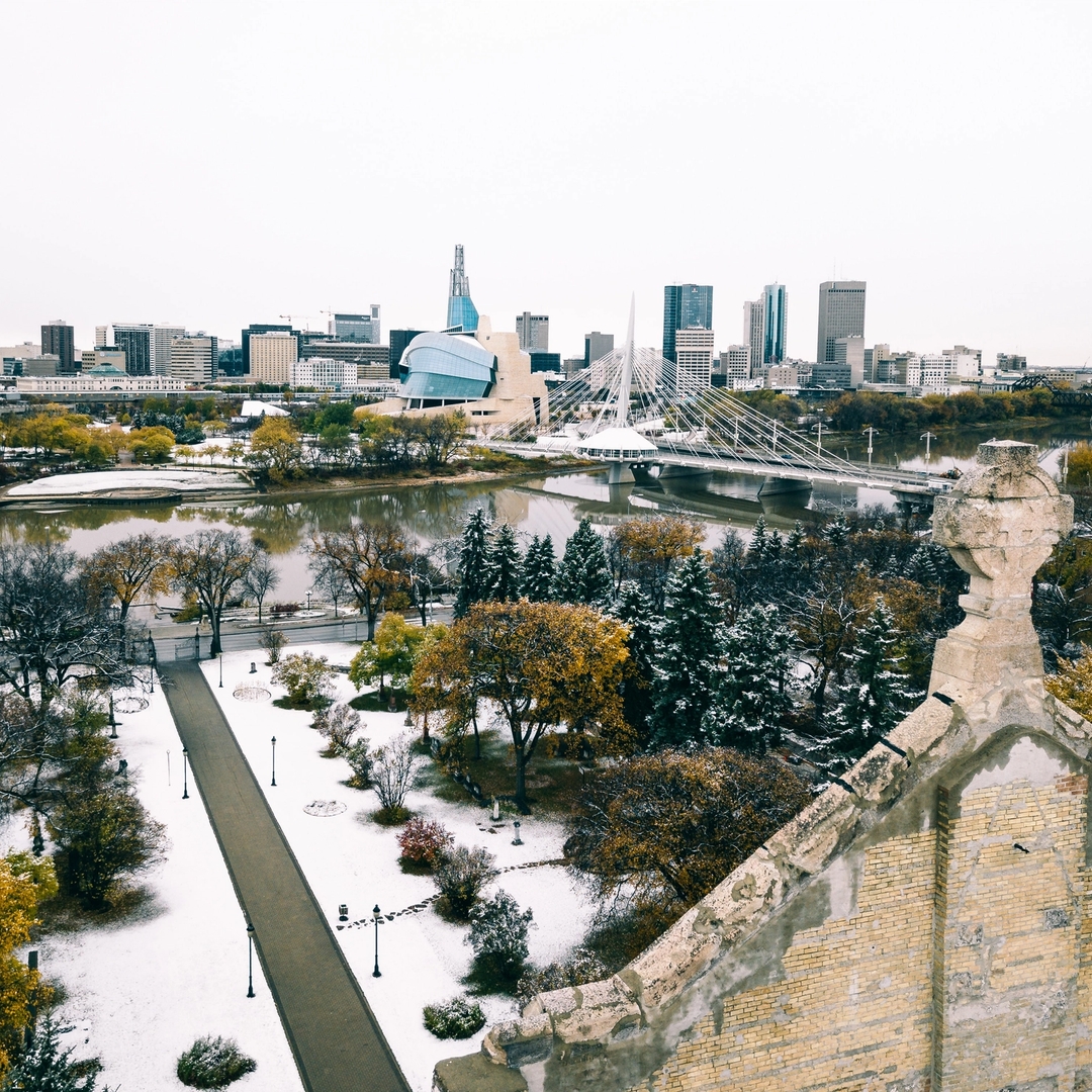 Winnipeg river view
