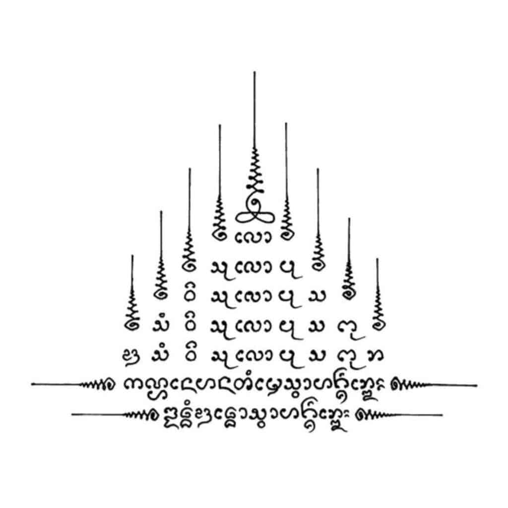 Rituelles Sak Yant bei Sakyan