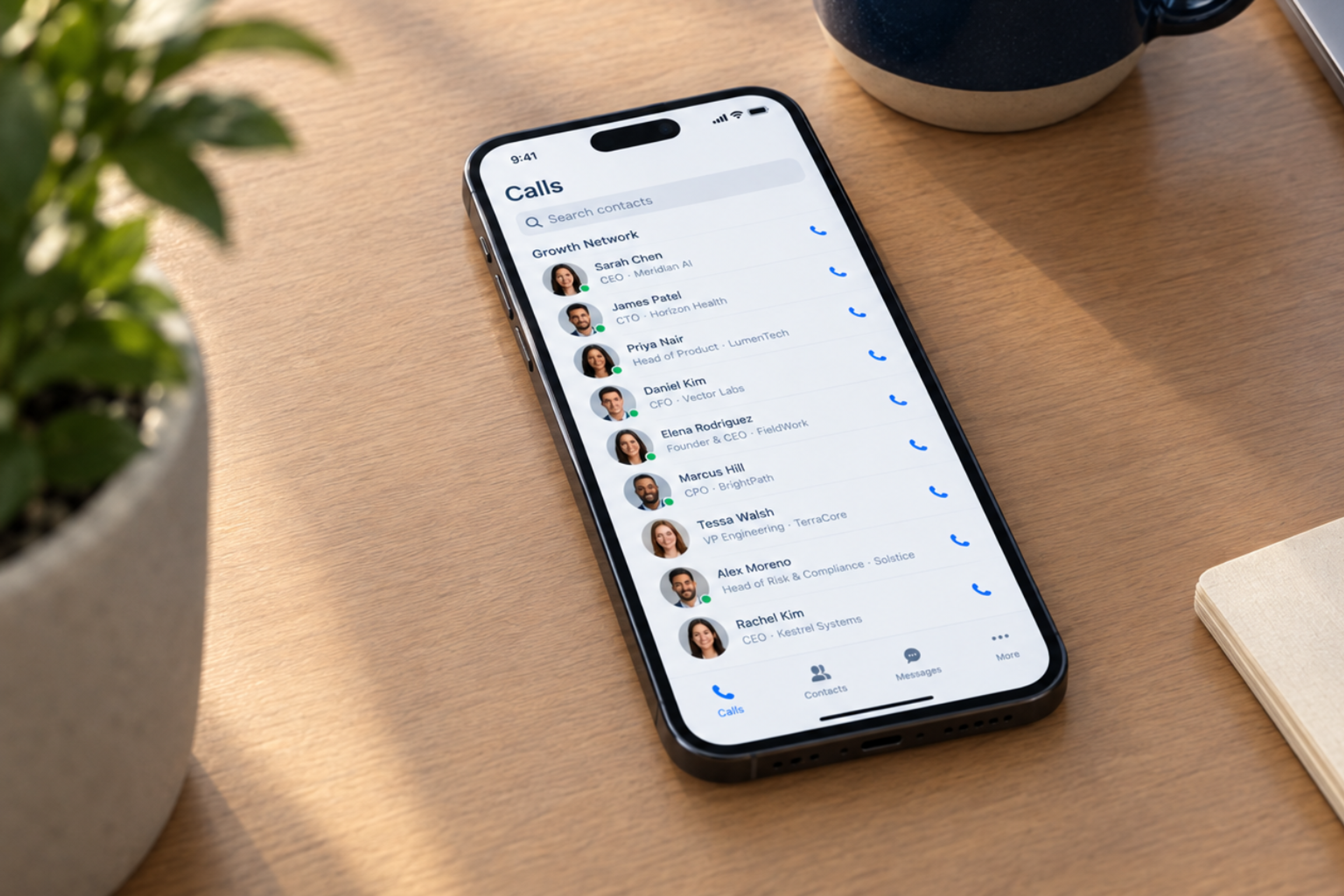 A phone on every desk