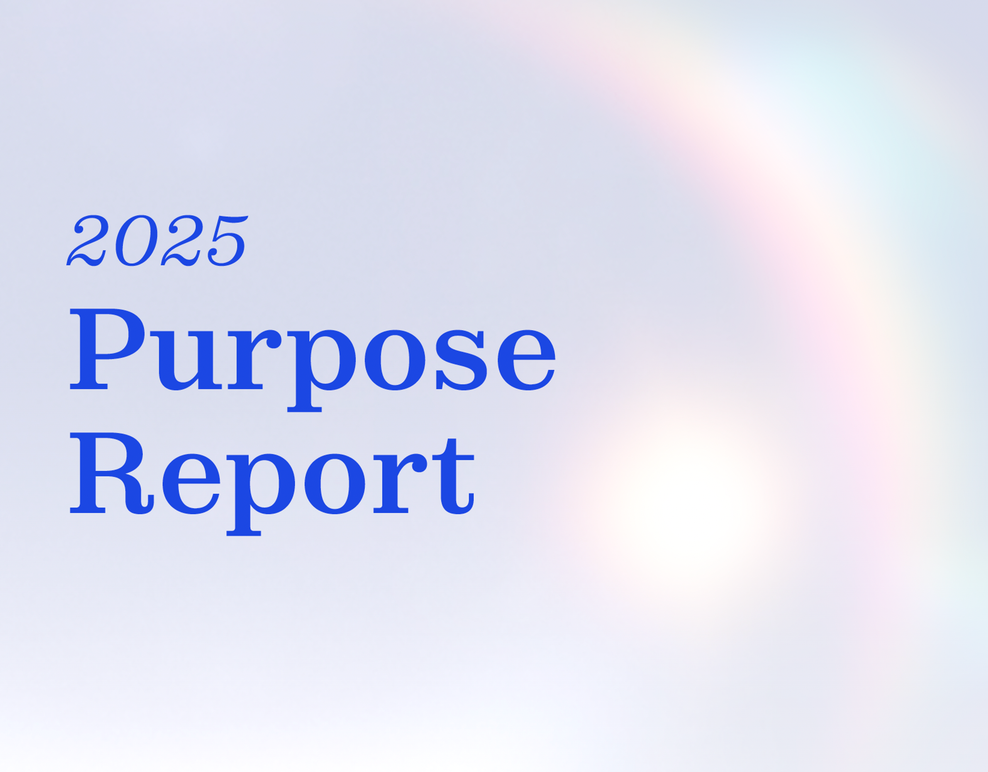 Georgian Purpose Report 2025