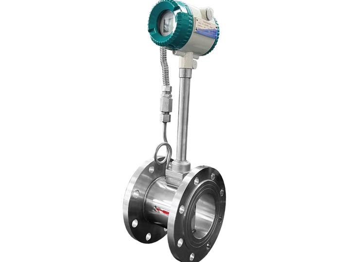 Vortex Flowmeter with Temperature and Pressure Data Fixing