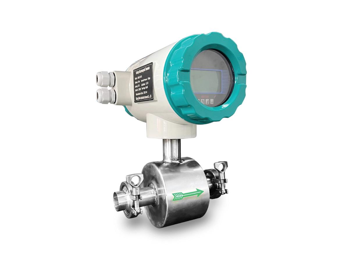 Sanitary Tri-Clamp Electromagnetic Flowmeter