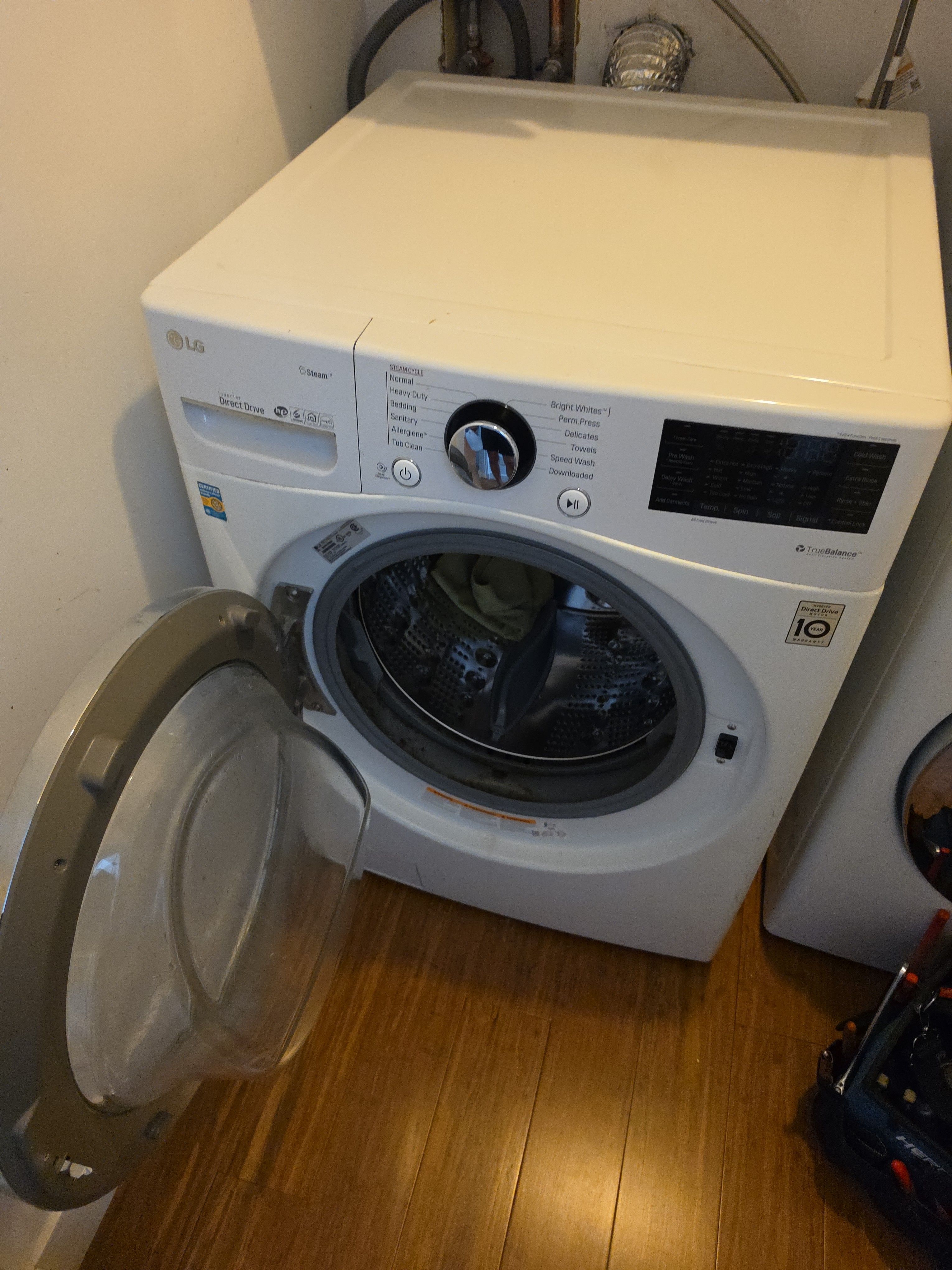An LG Washer That Ran Fine but Left Clothes Dirty in Eagle Rock (photo 1)