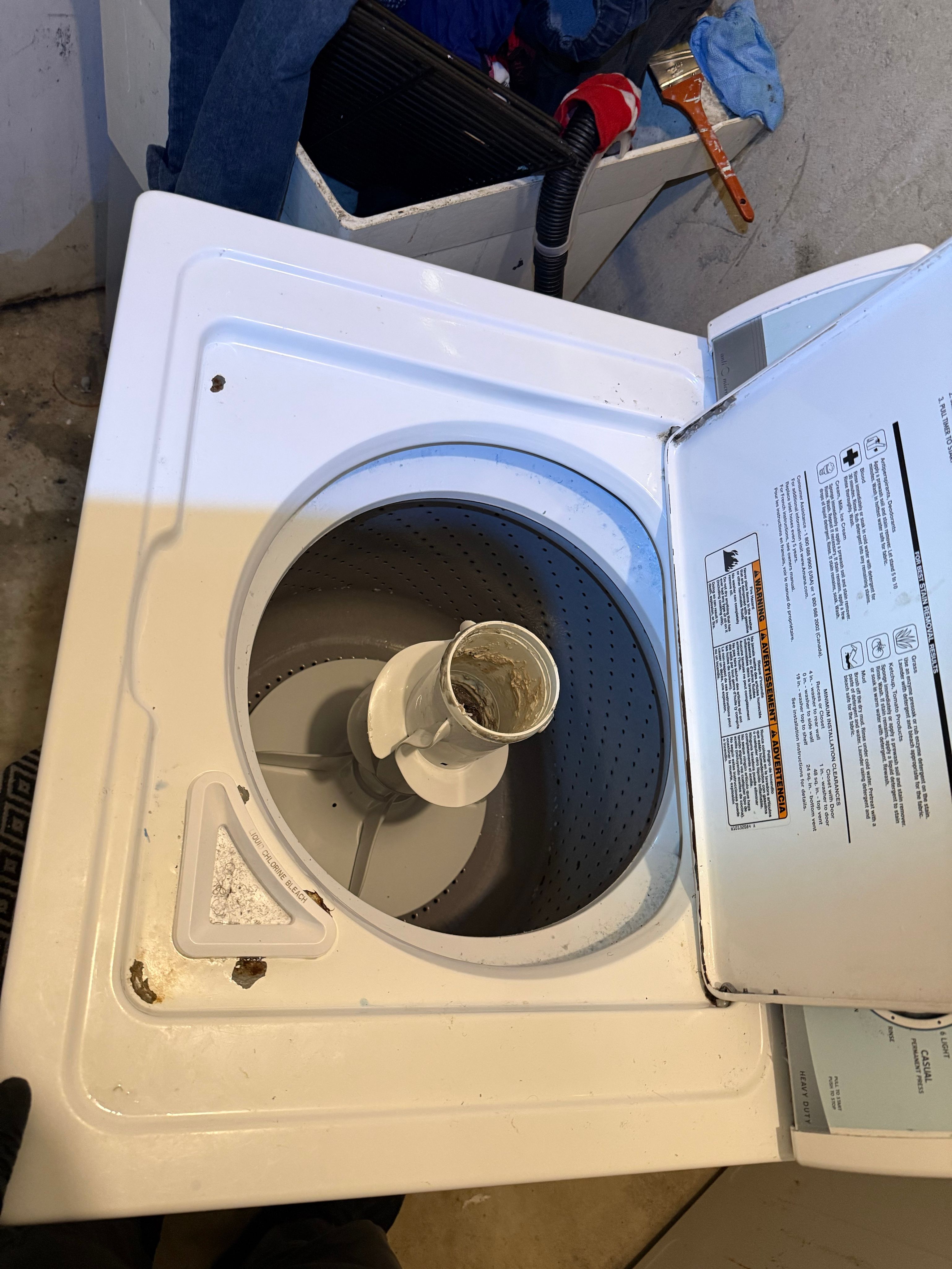 An Amana Washer That Would Not Spin and Held Water in Chicago (photo 2)