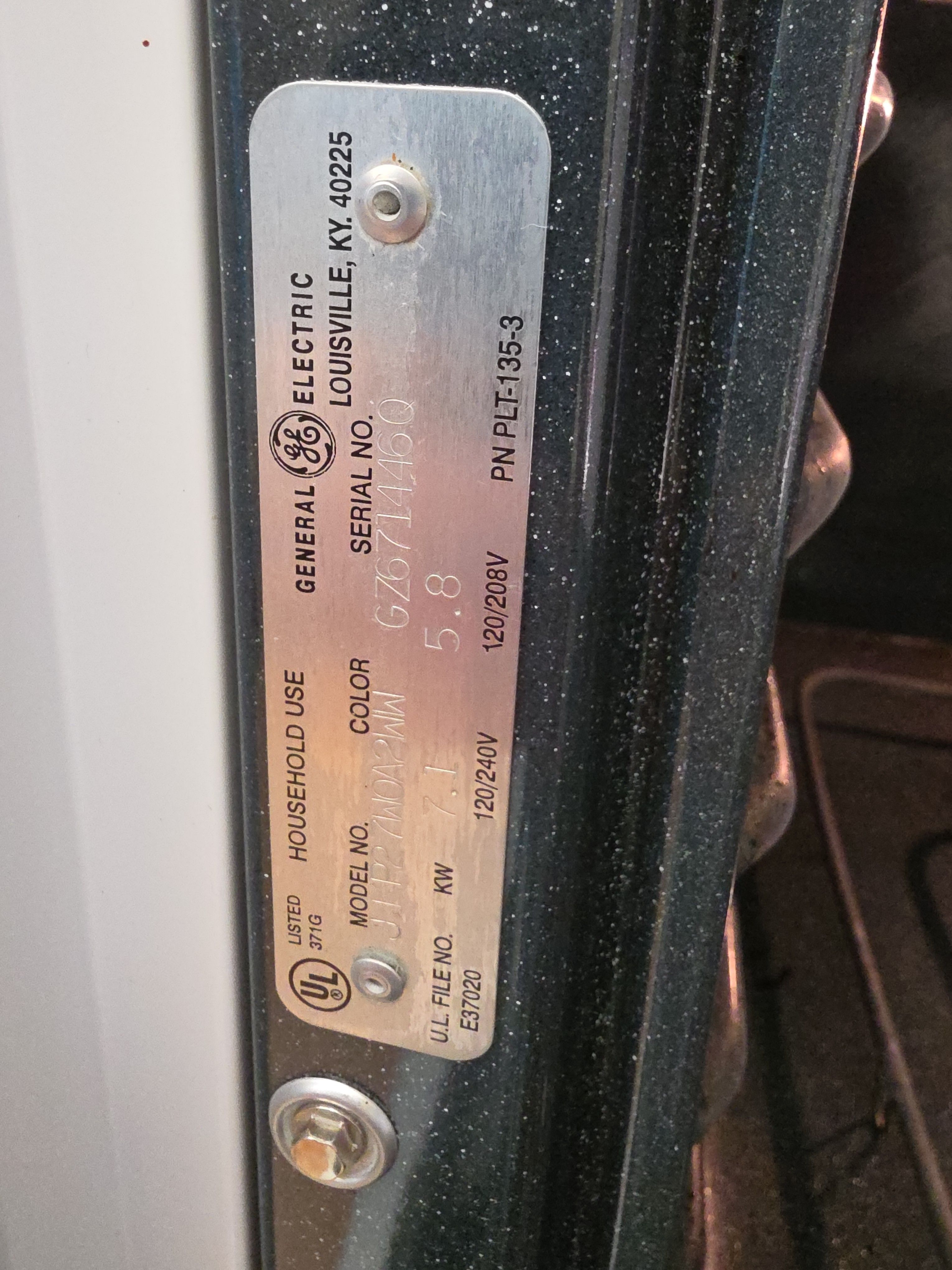 A GE Oven Whose Broiler Would Not Work in Pasadena (photo 2)