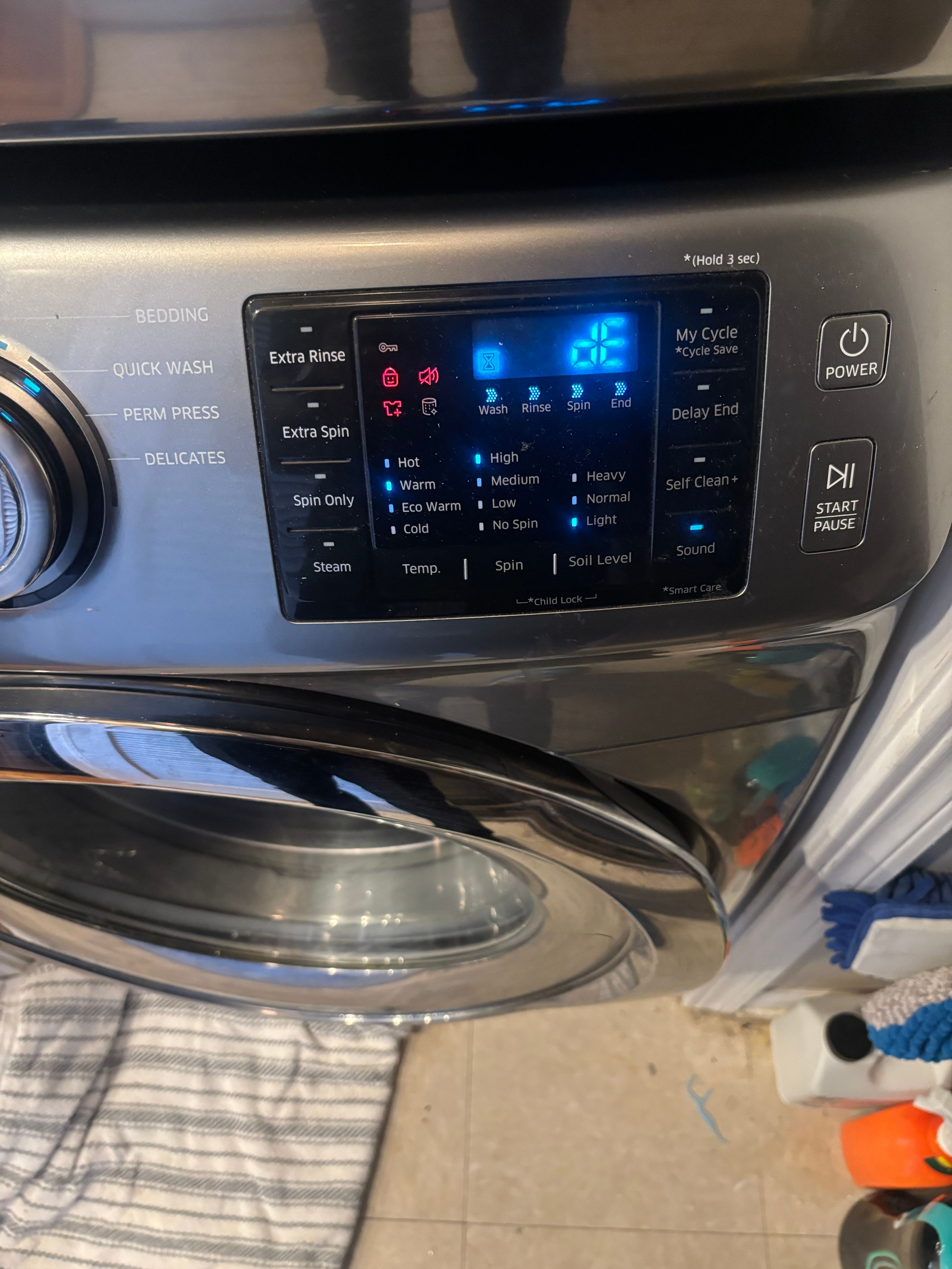 An Appliance Repair Diagnostic on a Samsung Washer in Bronzeville, Chicago (photo 2)
