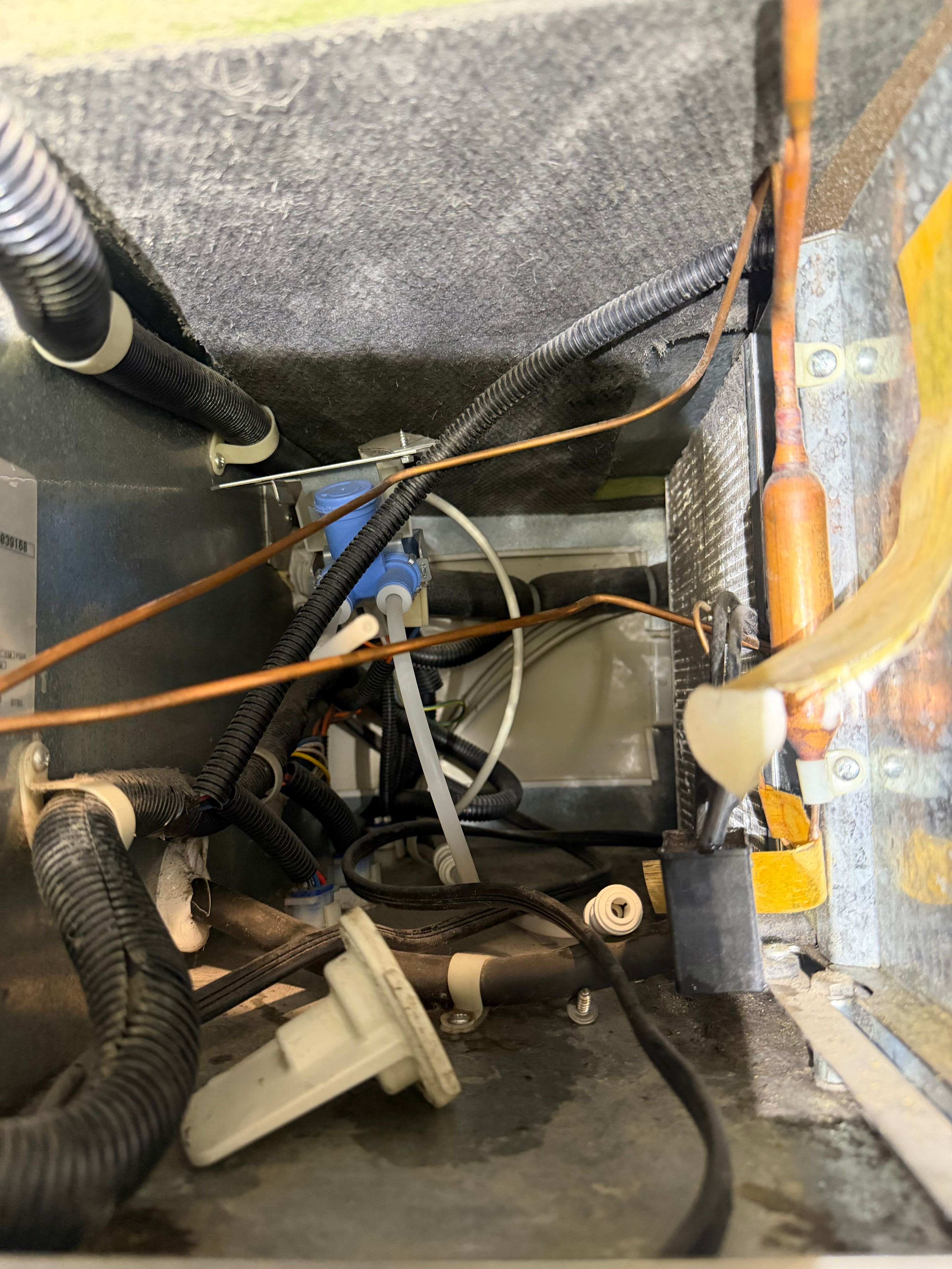 A 25-Year-Old GE Side-by-Side With a Leaking Ice Maker Line in Park Ridge (photo 2)