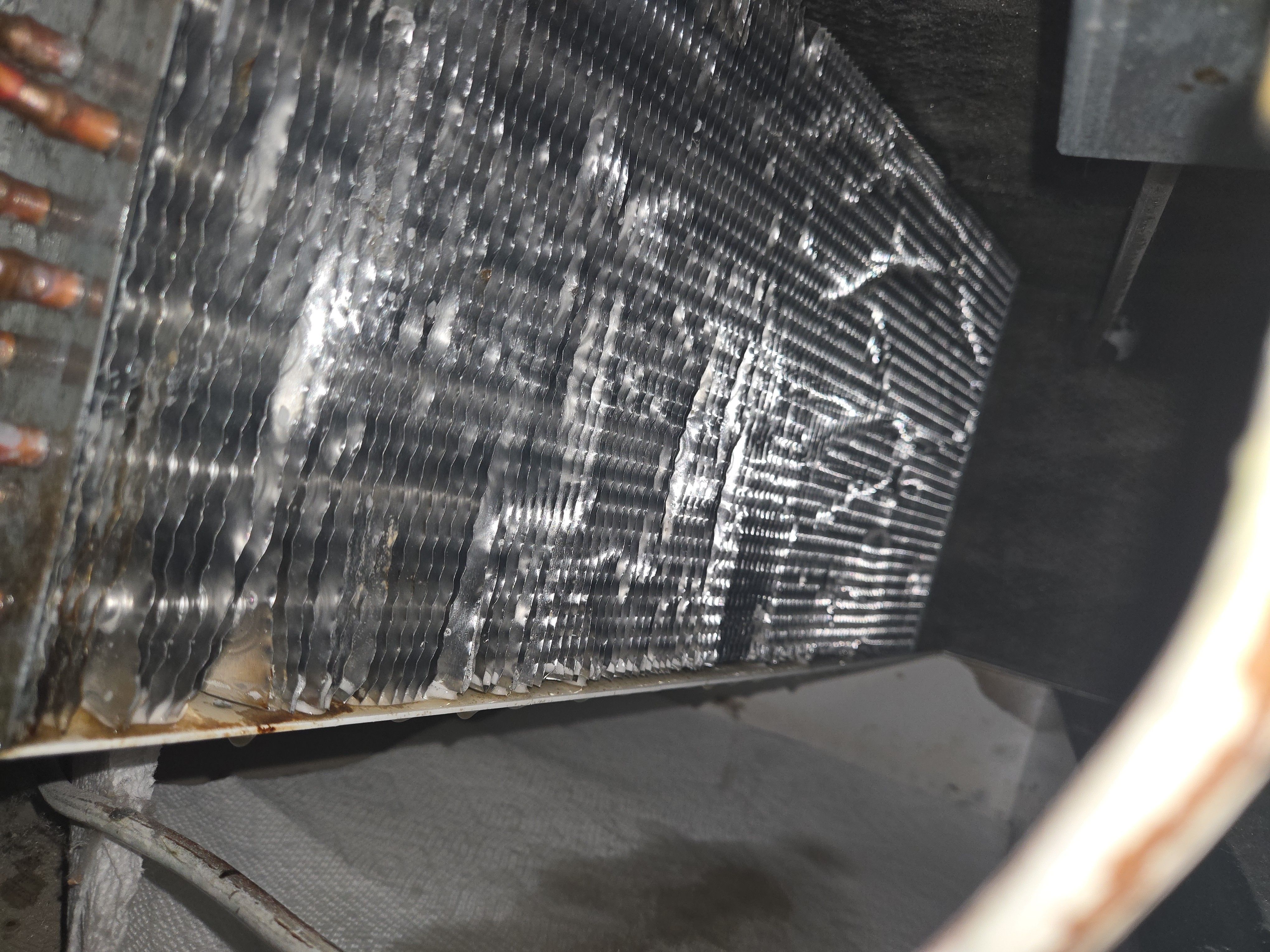 A Sub-Zero Refrigerator With a Warning Light Needing a Condenser Cleaning in Potomac (photo 2)