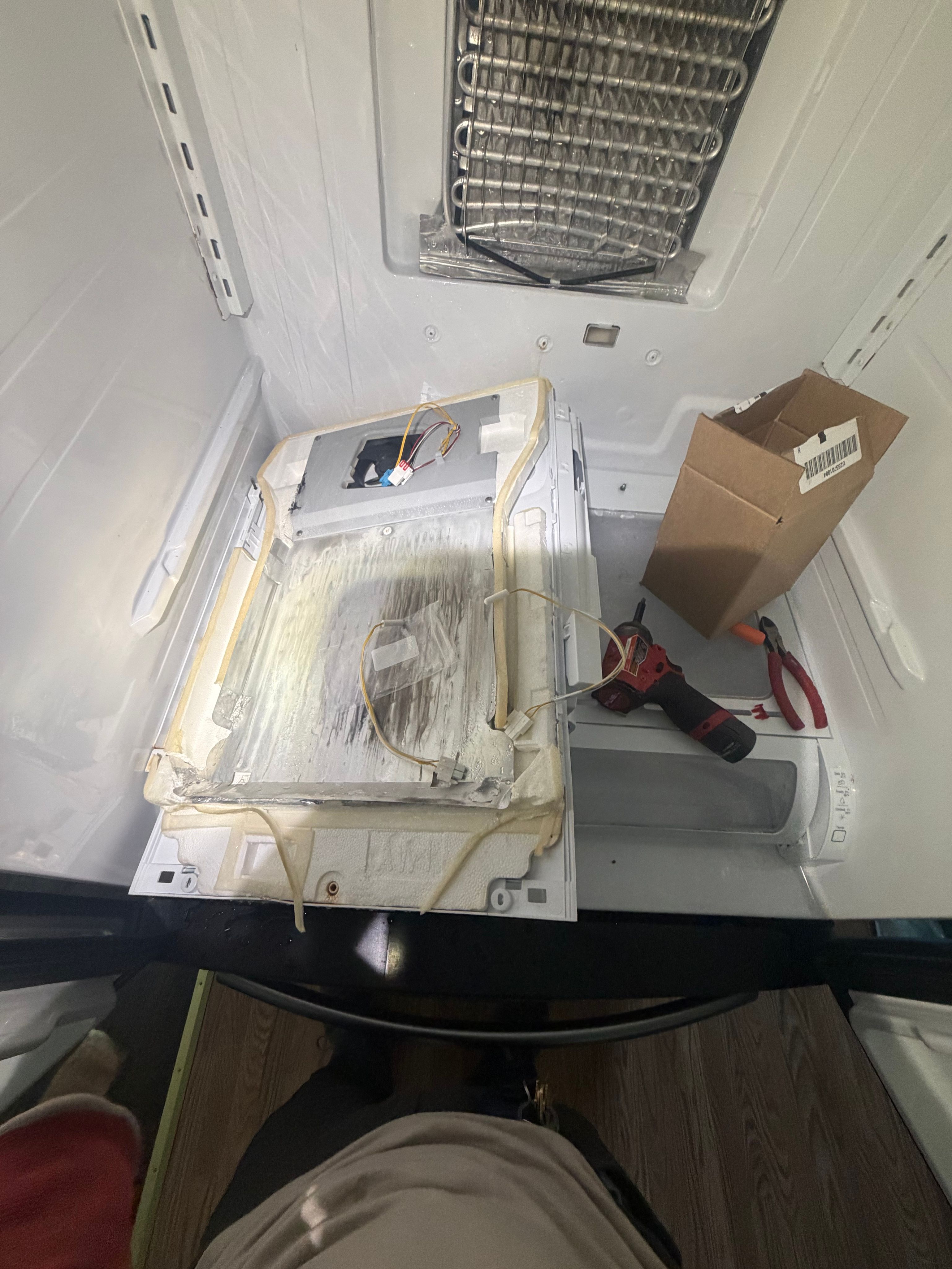 A Samsung Refrigerator Not Cooling With a Frosted Coil in Glendale Heights (photo 3)