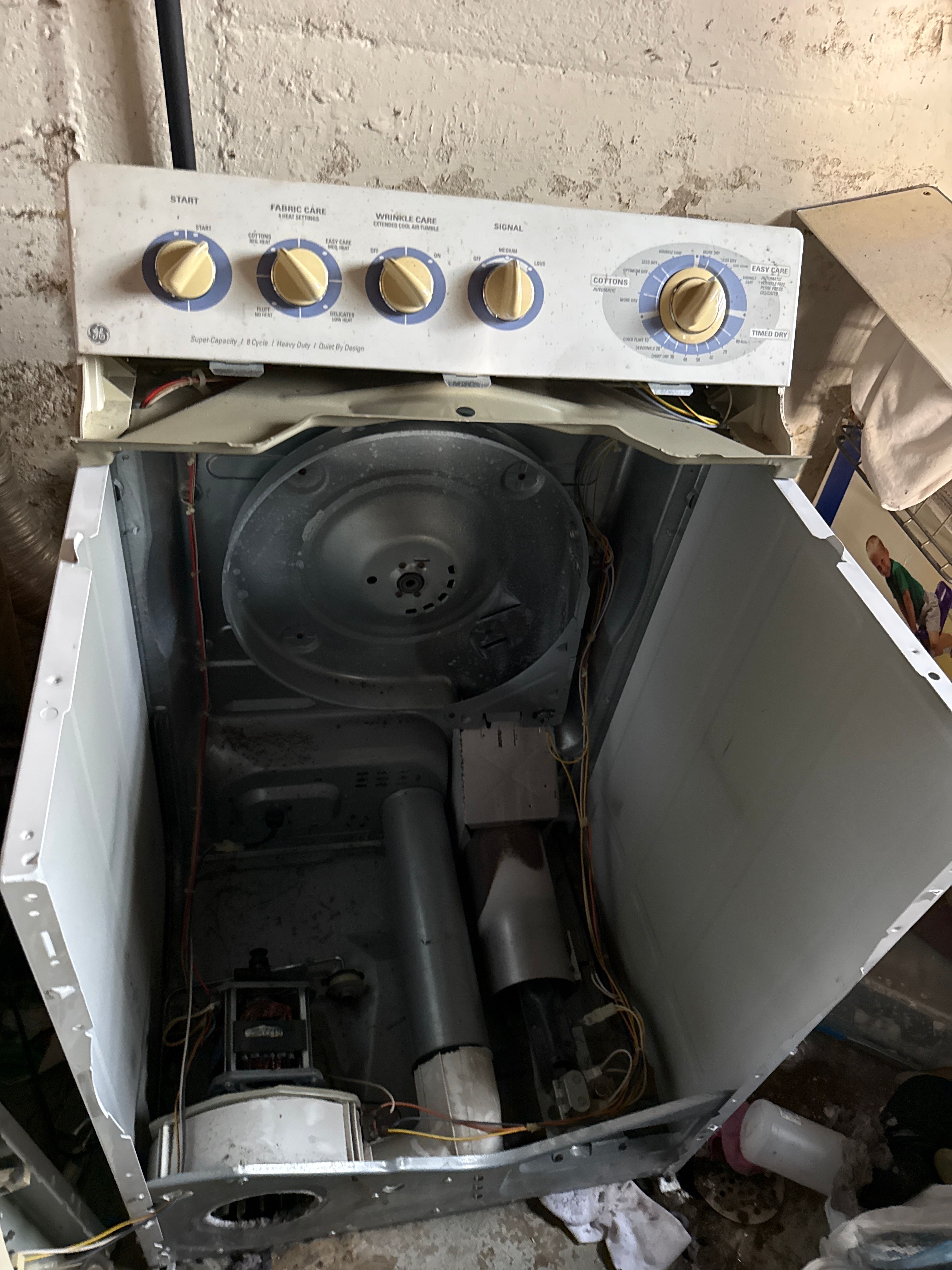 A Basement Dryer With No Heat in Chicago (photo 1)