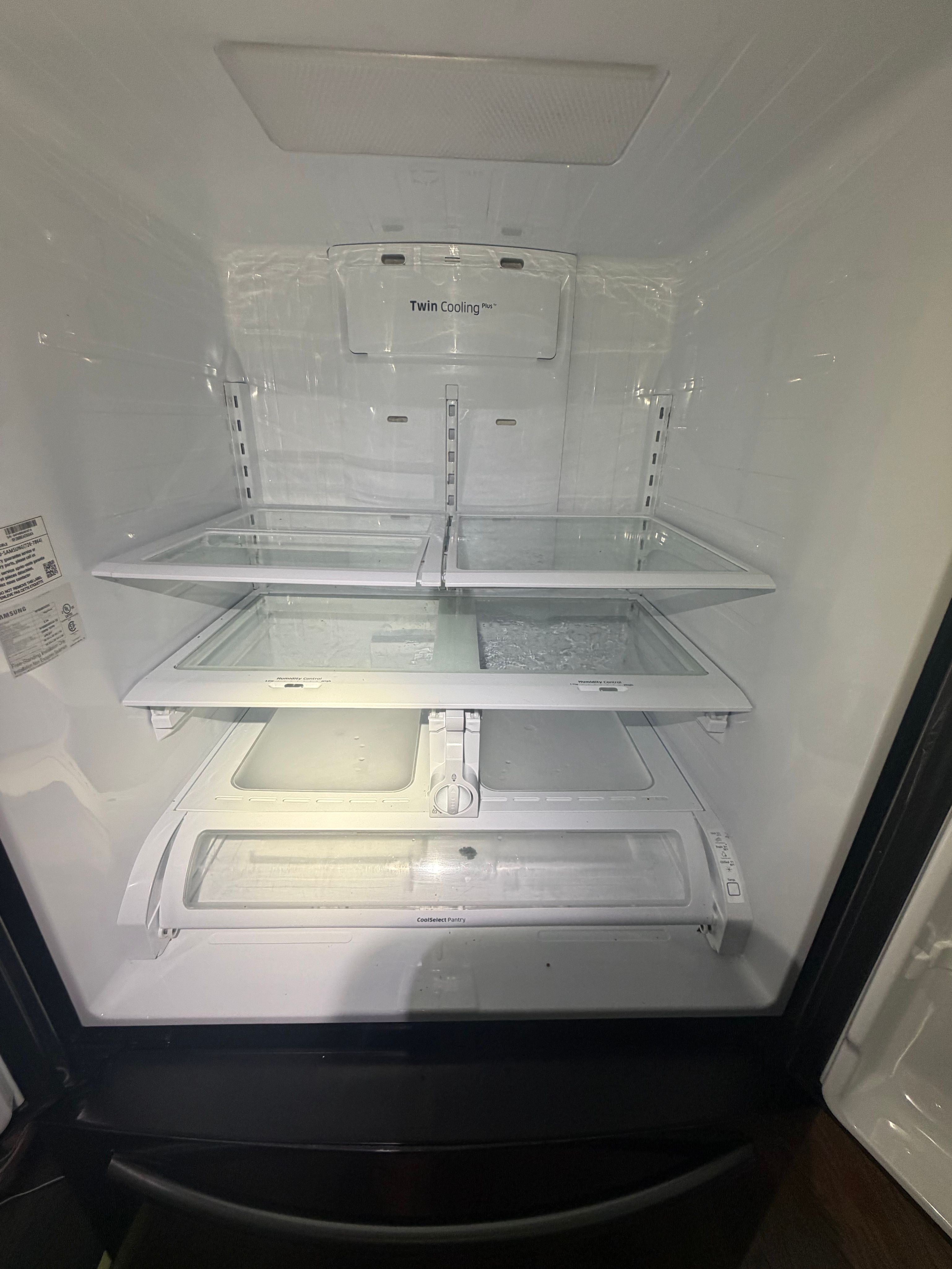 A Samsung Refrigerator Not Cooling With a Frosted Coil in Glendale Heights (photo 2)