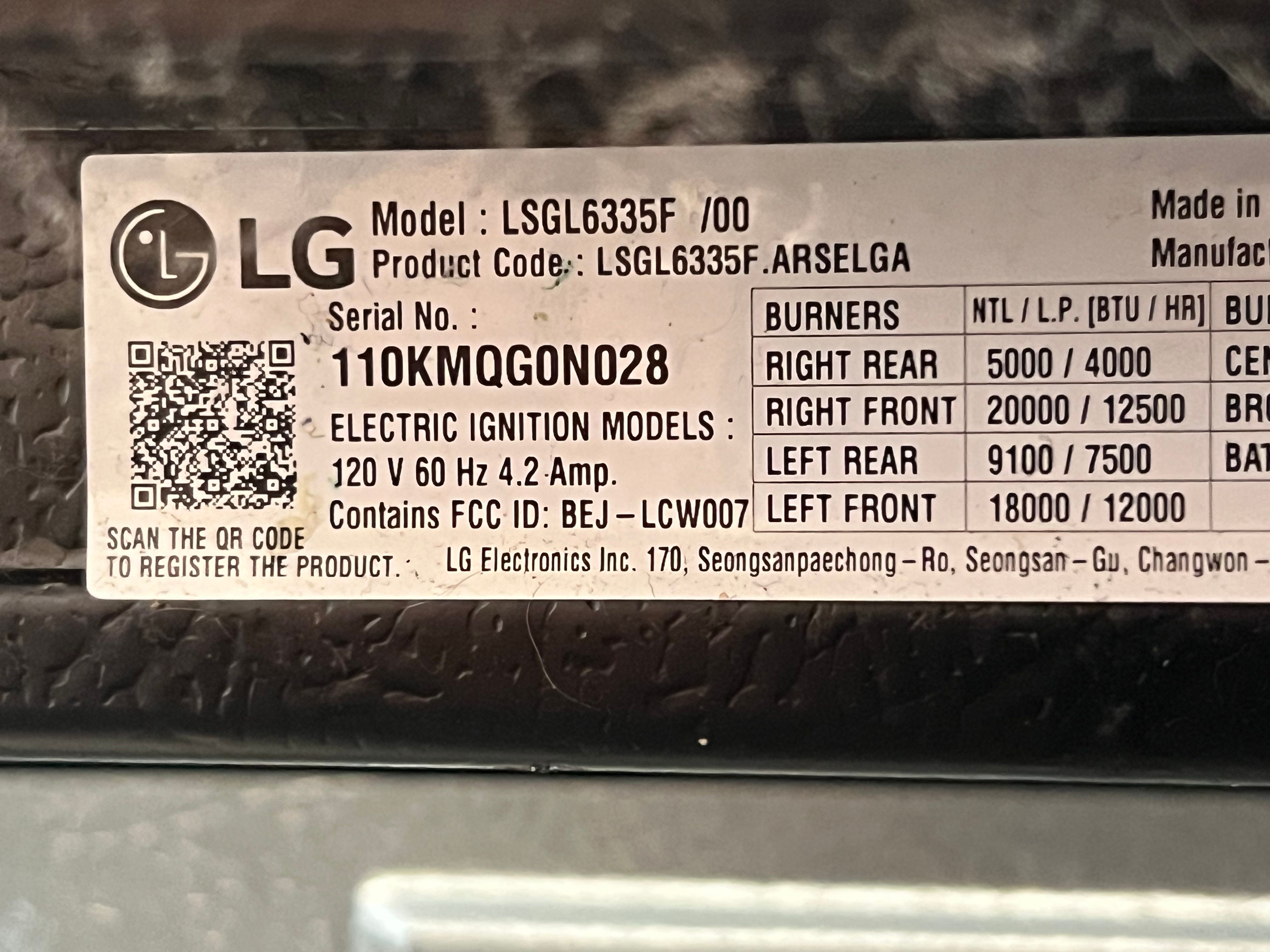 An Oven Diagnosed and Repaired With a New Igniter in Alsip (photo 2)