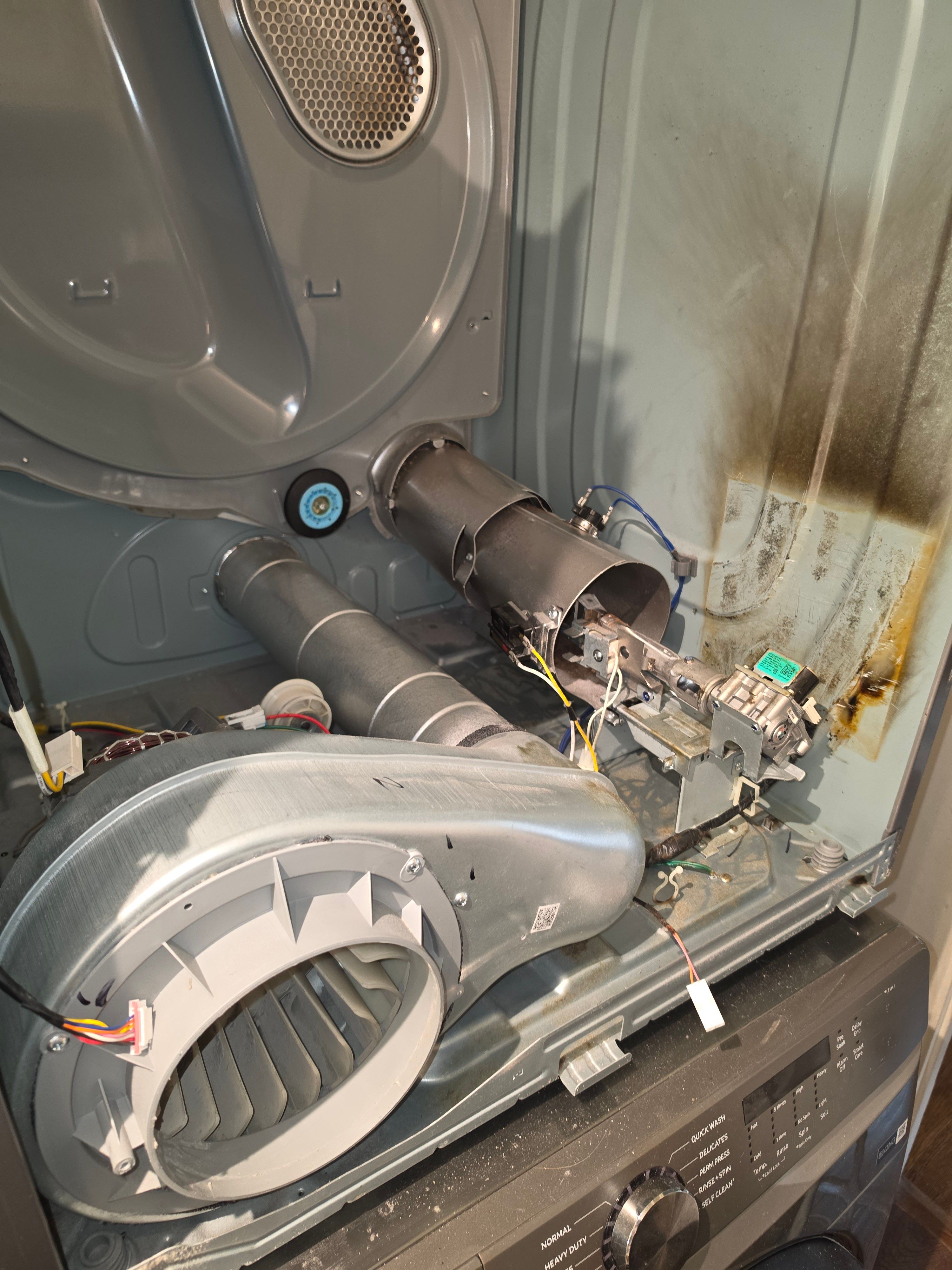 A Samsung Dryer That Smelled Burnt in Pasadena (photo 1)