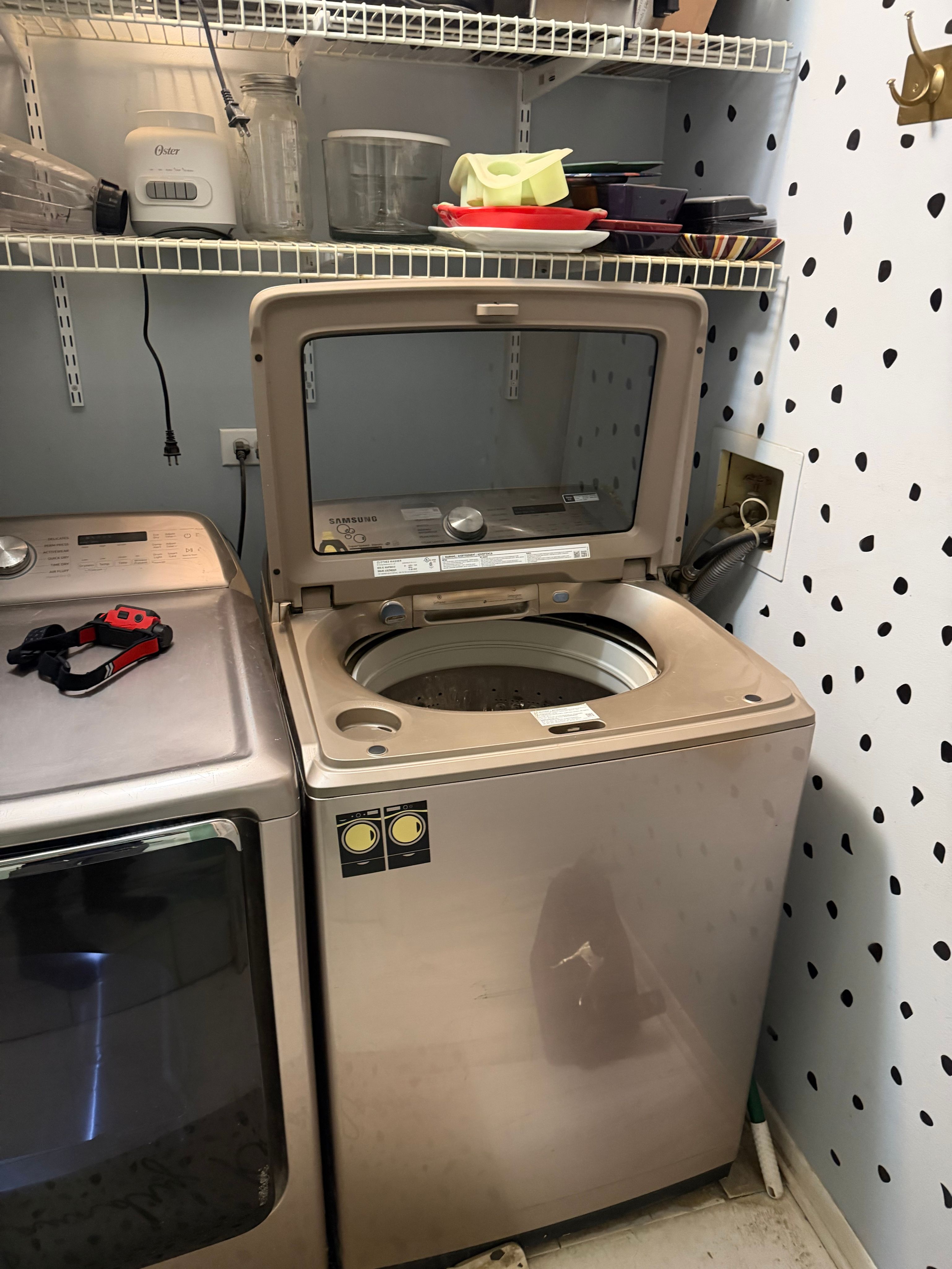 A Washer With an Unbalance Error Fixed With New Shocks in Bartlett (photo 2)