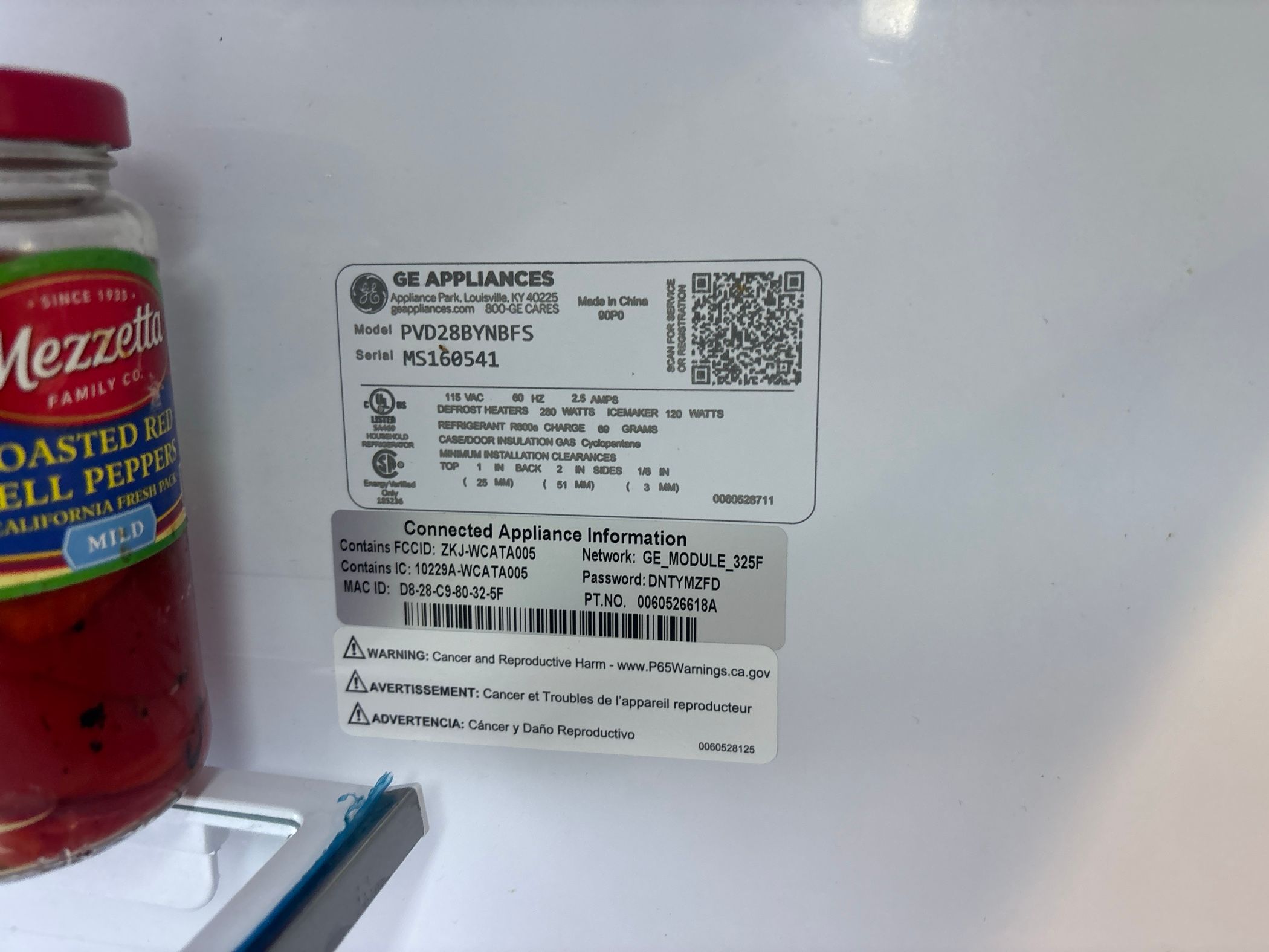 A GE Refrigerator Making Loud Grinding Noises in Brookfield (photo 1)