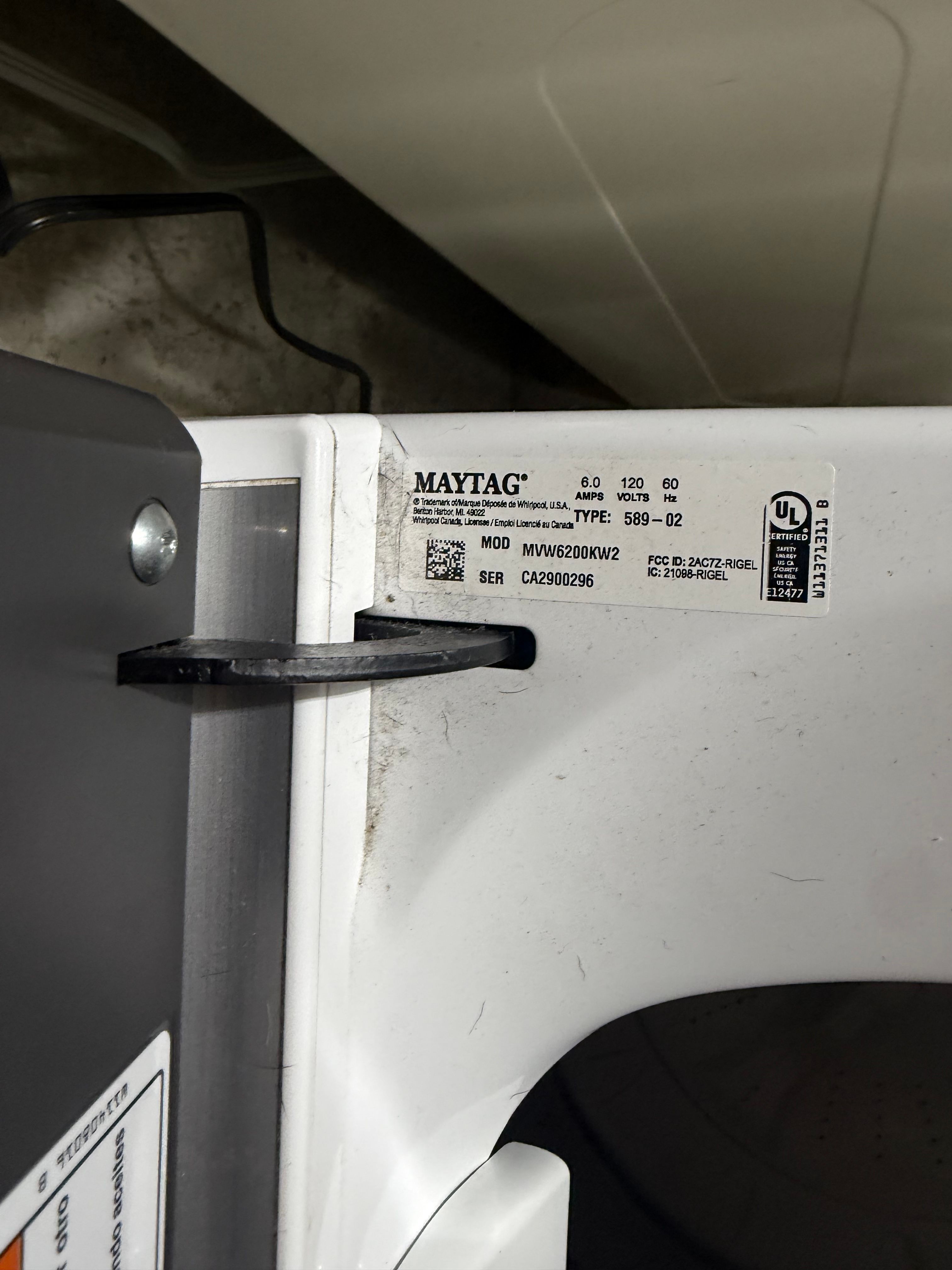 A Maytag Washer Ending Its Cycle After a Few Seconds in Palatine (photo 1)