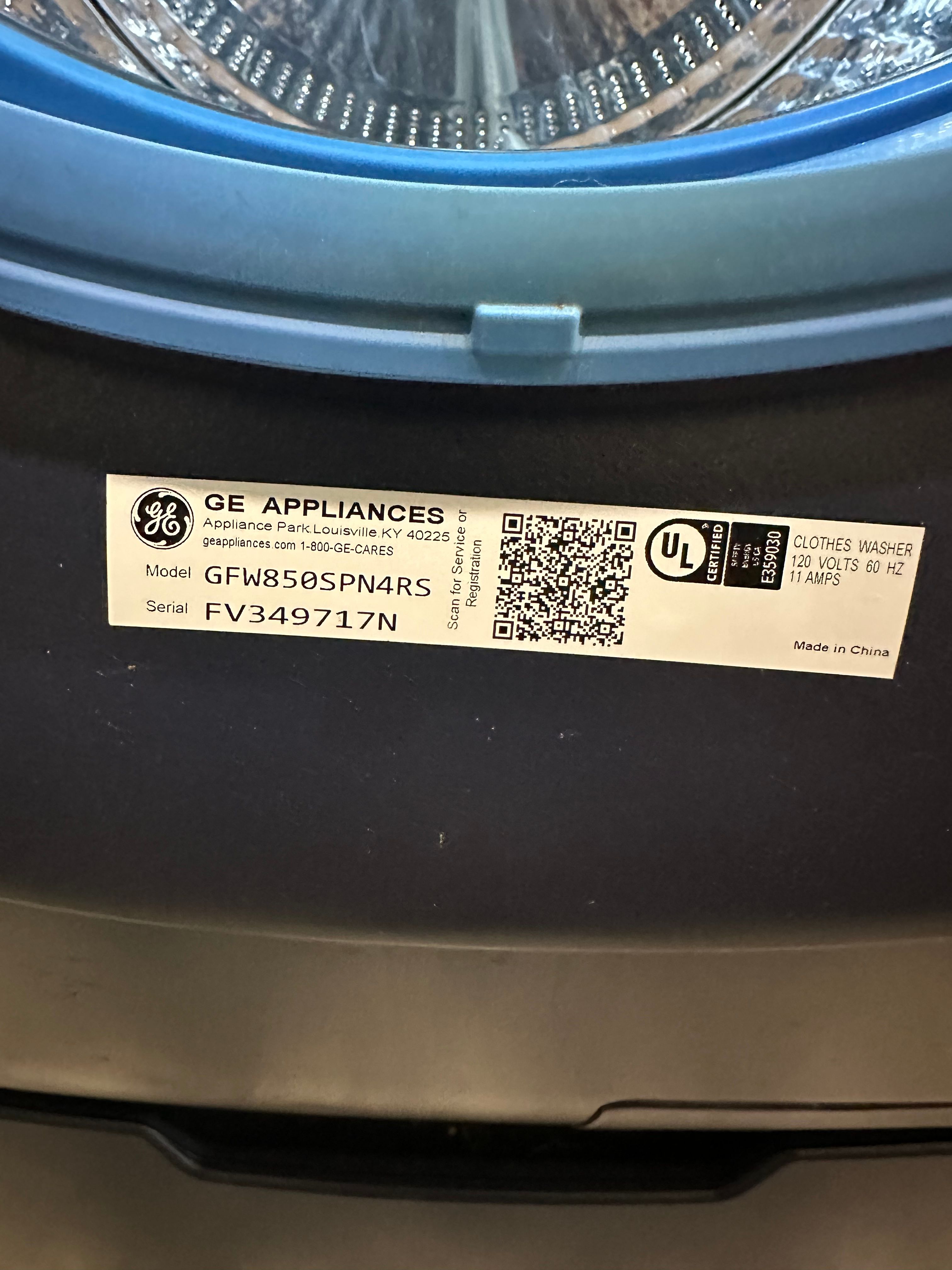 A GE Washer That Was Not Working in Houston (photo 2)
