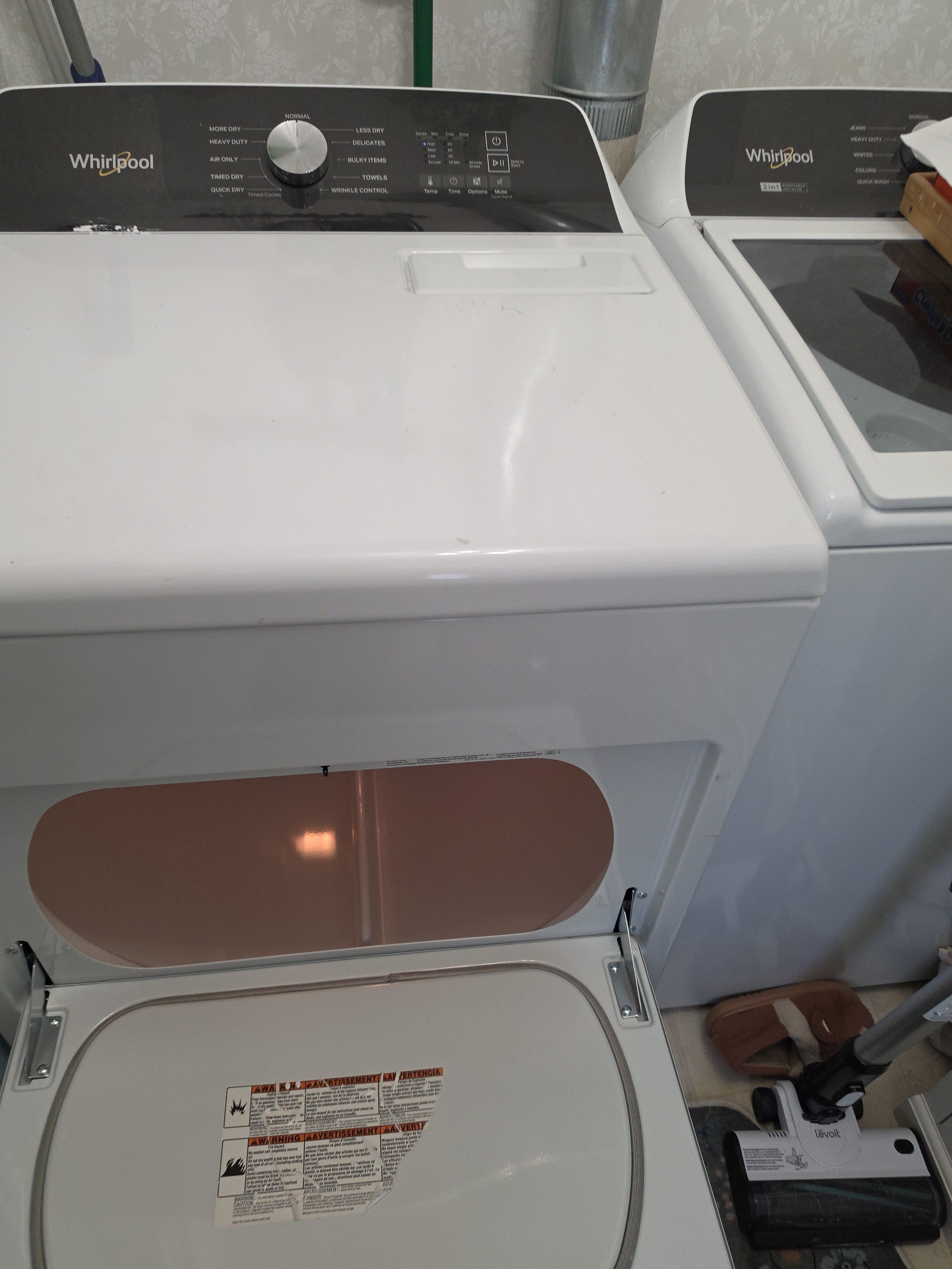 A Whirlpool Dryer That Would Not Start on a Bad Door Switch in Pasadena (photo 1)