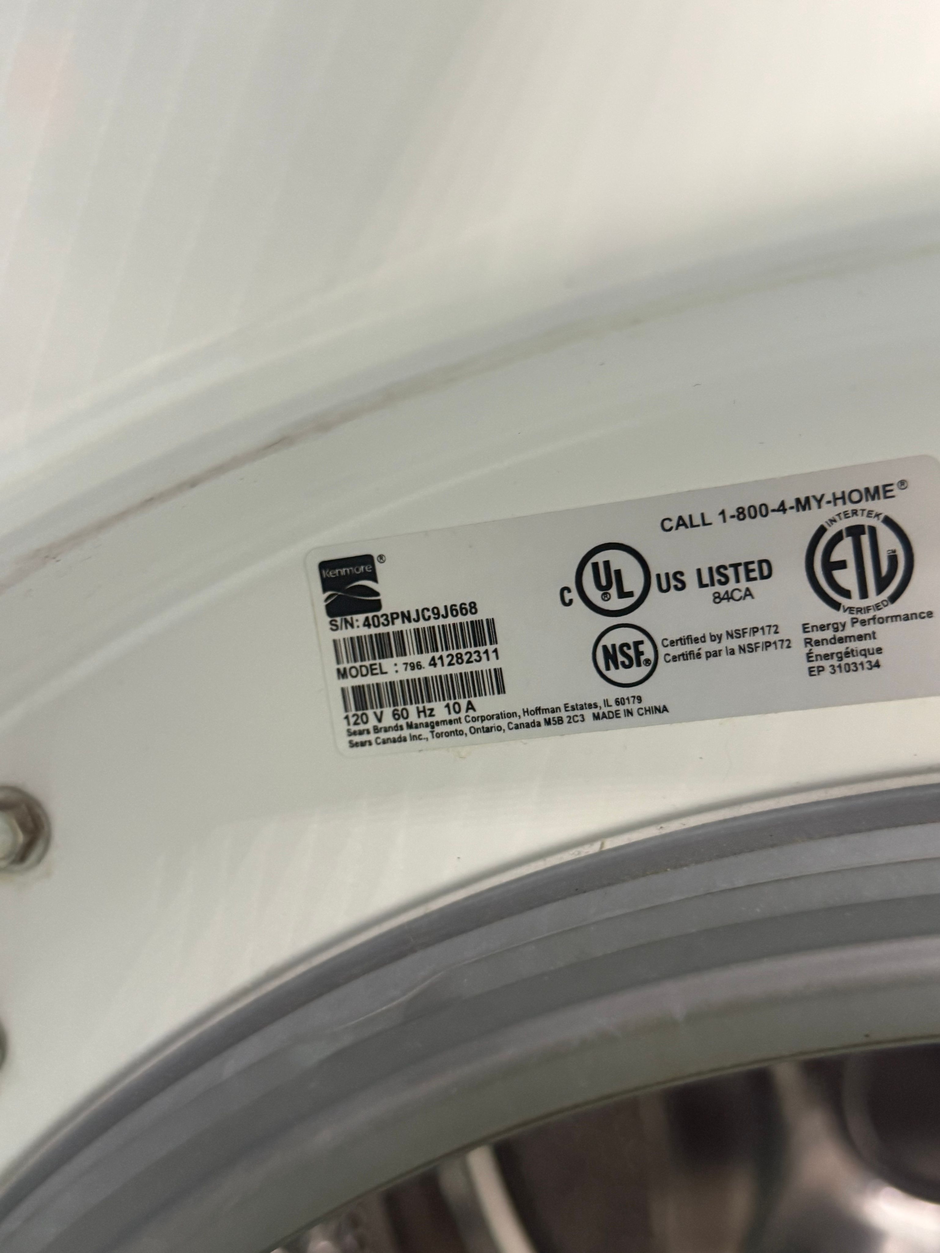 A Kenmore Washer Door Gasket and Maintenance Check in North Riverside (photo 1)