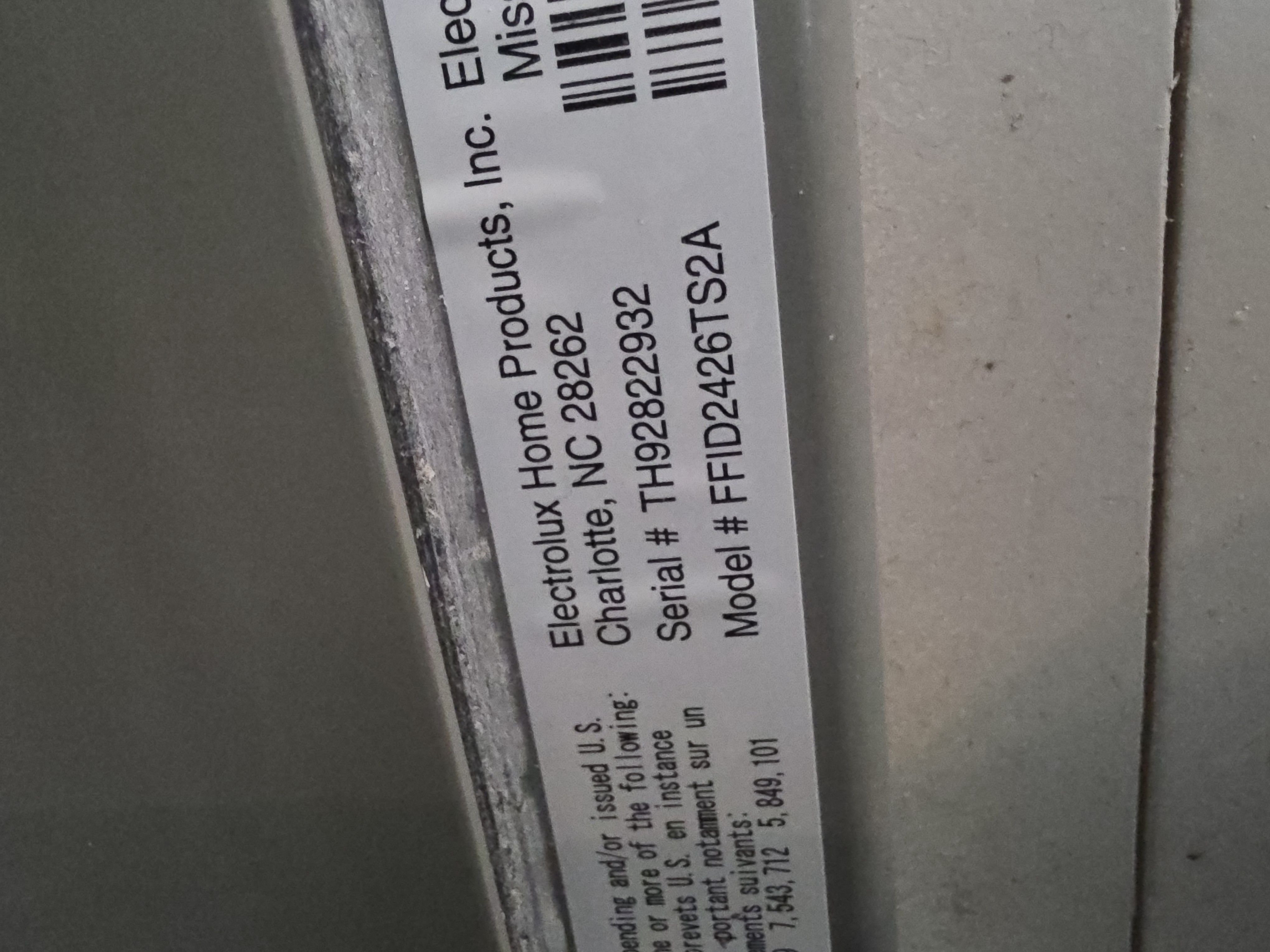A Frigidaire Dishwasher That Would Not Drain in Highland Park (photo 1)