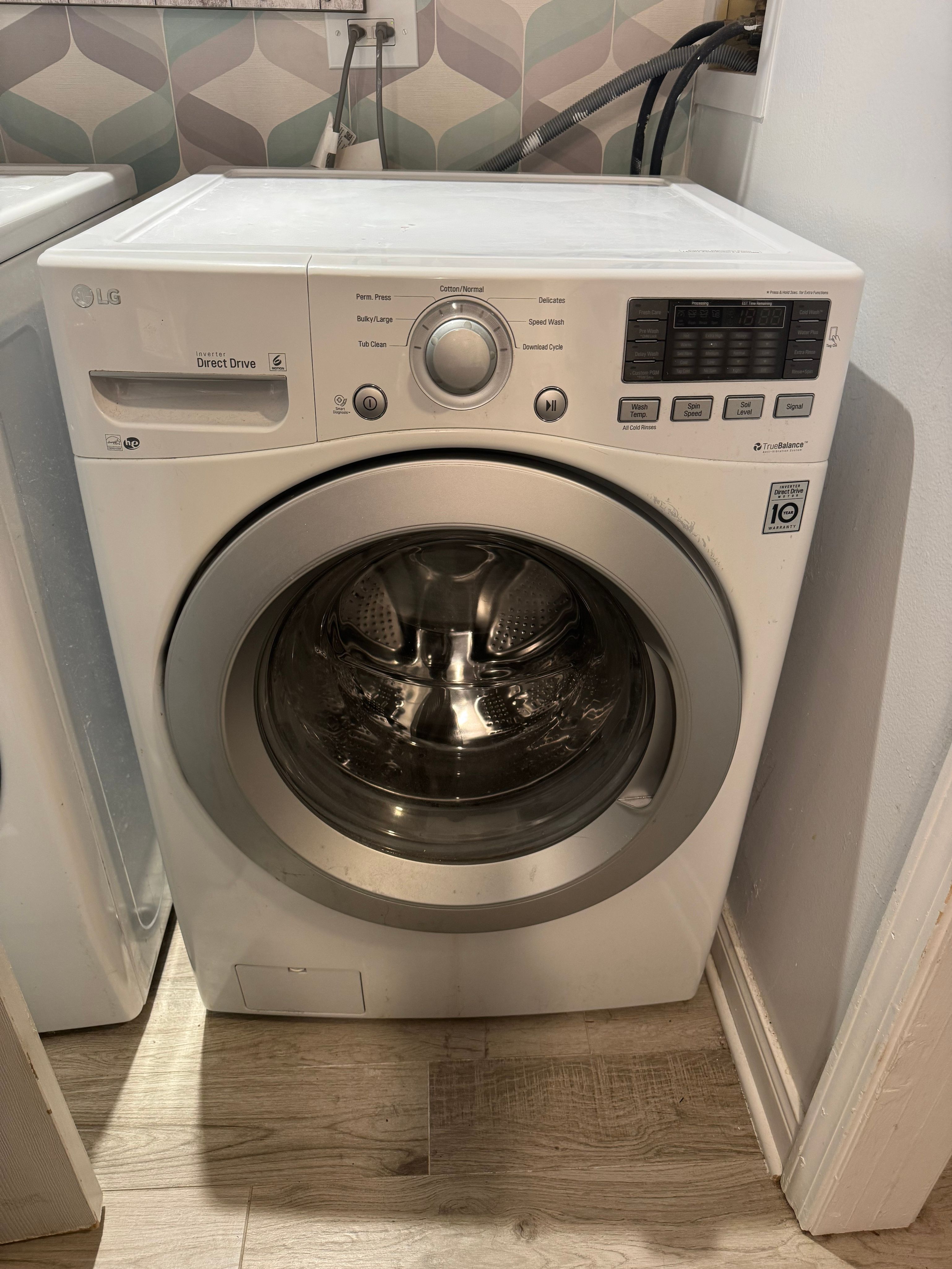 Noisy, Loose LG Washer Drum Diagnosed in Buffalo Grove (photo 2)