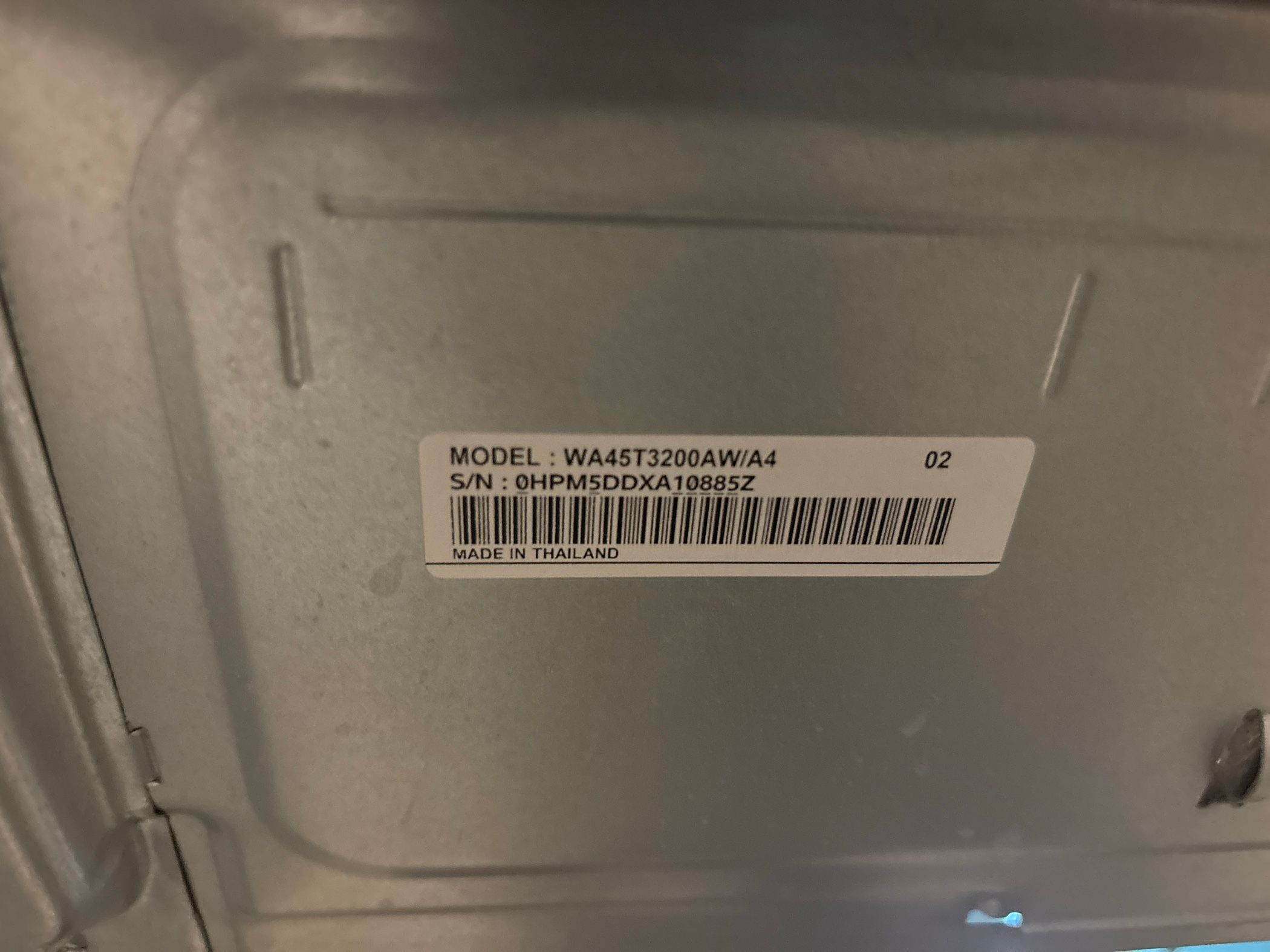 A Samsung Washer That Would Not Drain in North Aurora (photo 1)
